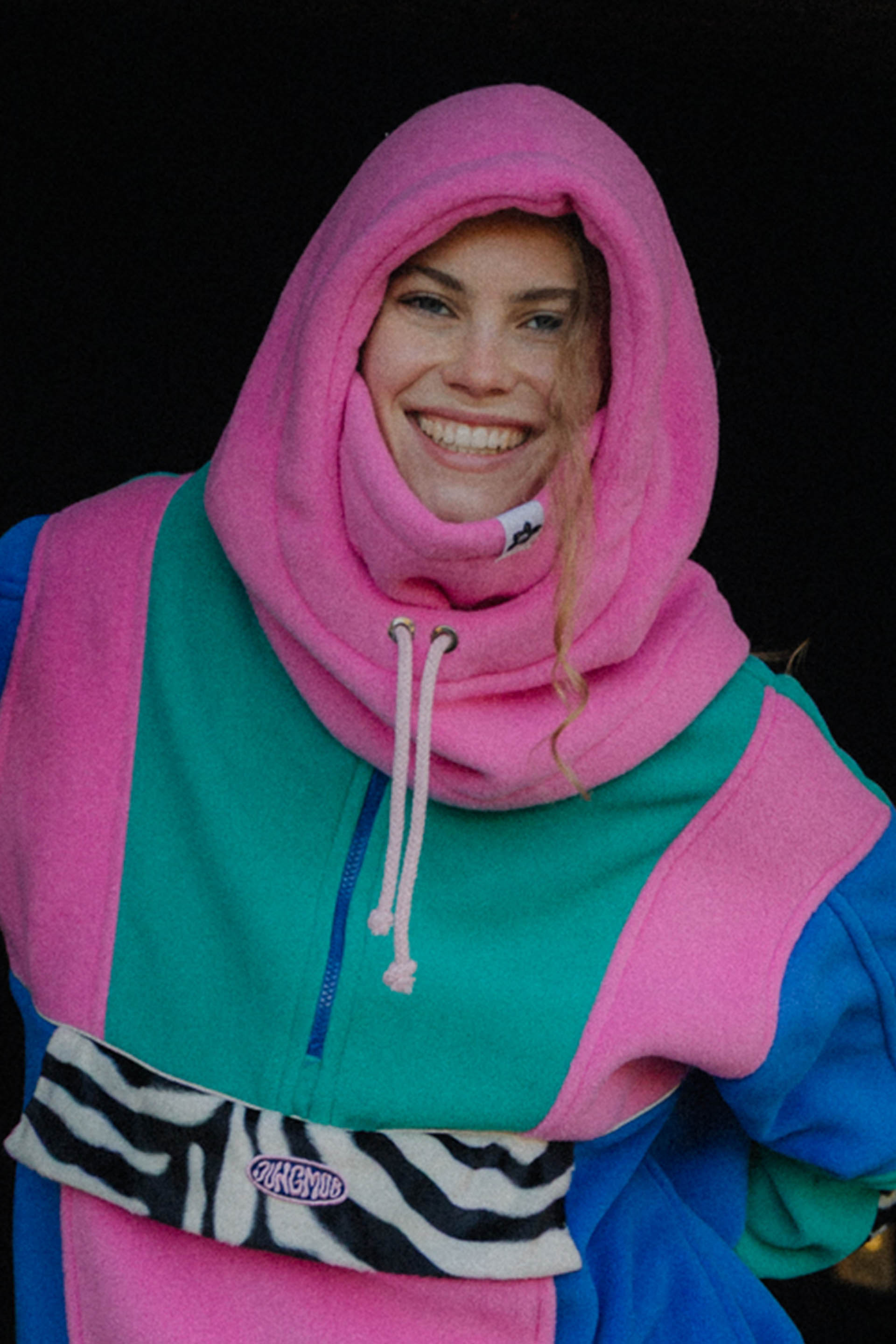 KOMIN BALACLAVA PINK