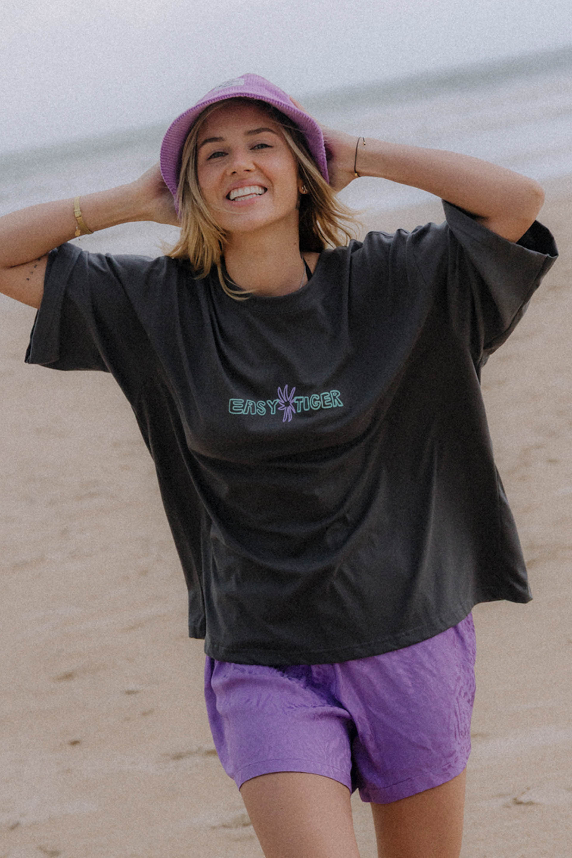 T-SHIRT BOXY EASY TIGER