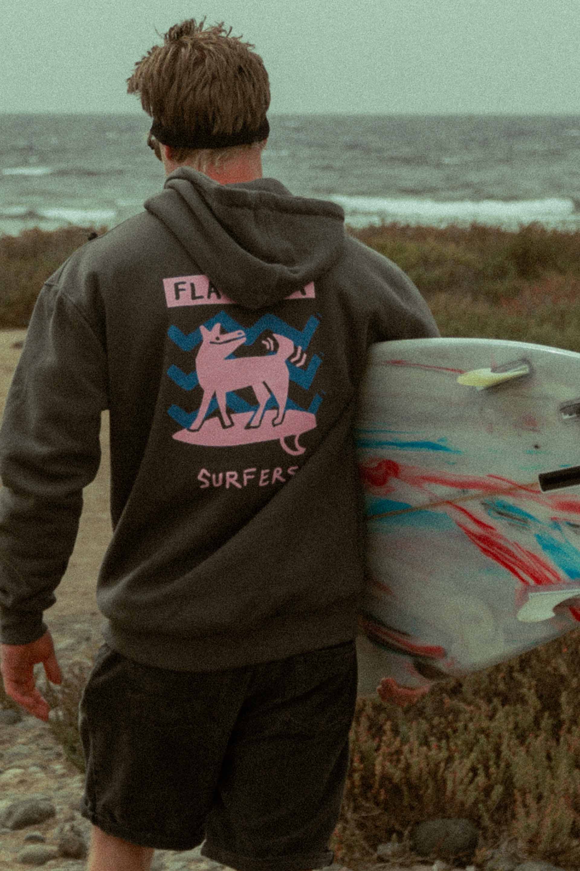 BLUZA UNISEX FLAT SEA SURFERS MEN