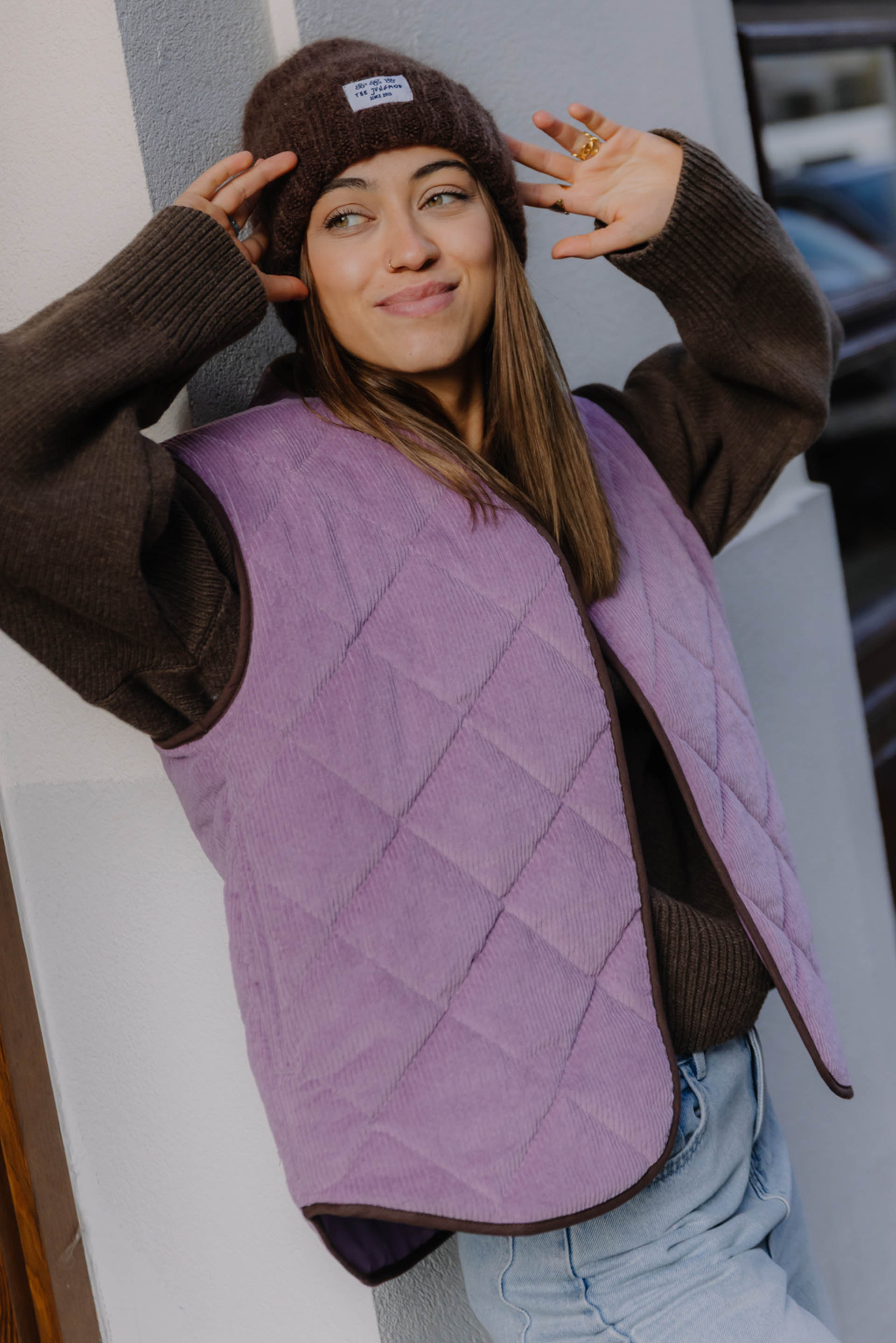 KAMIZELKA JELLY LAVENDER