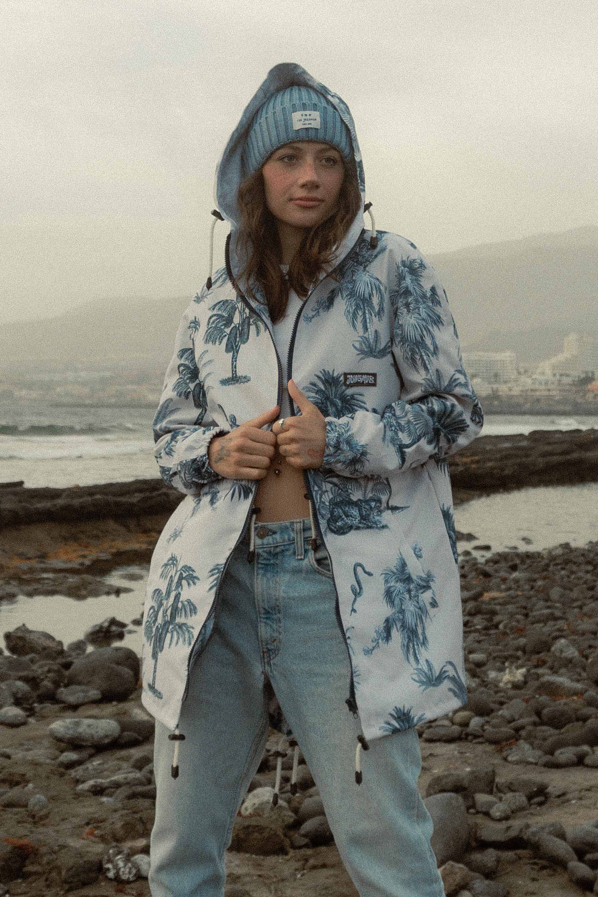 KURTKA DAMSKA SAFARI WHITE RAIN