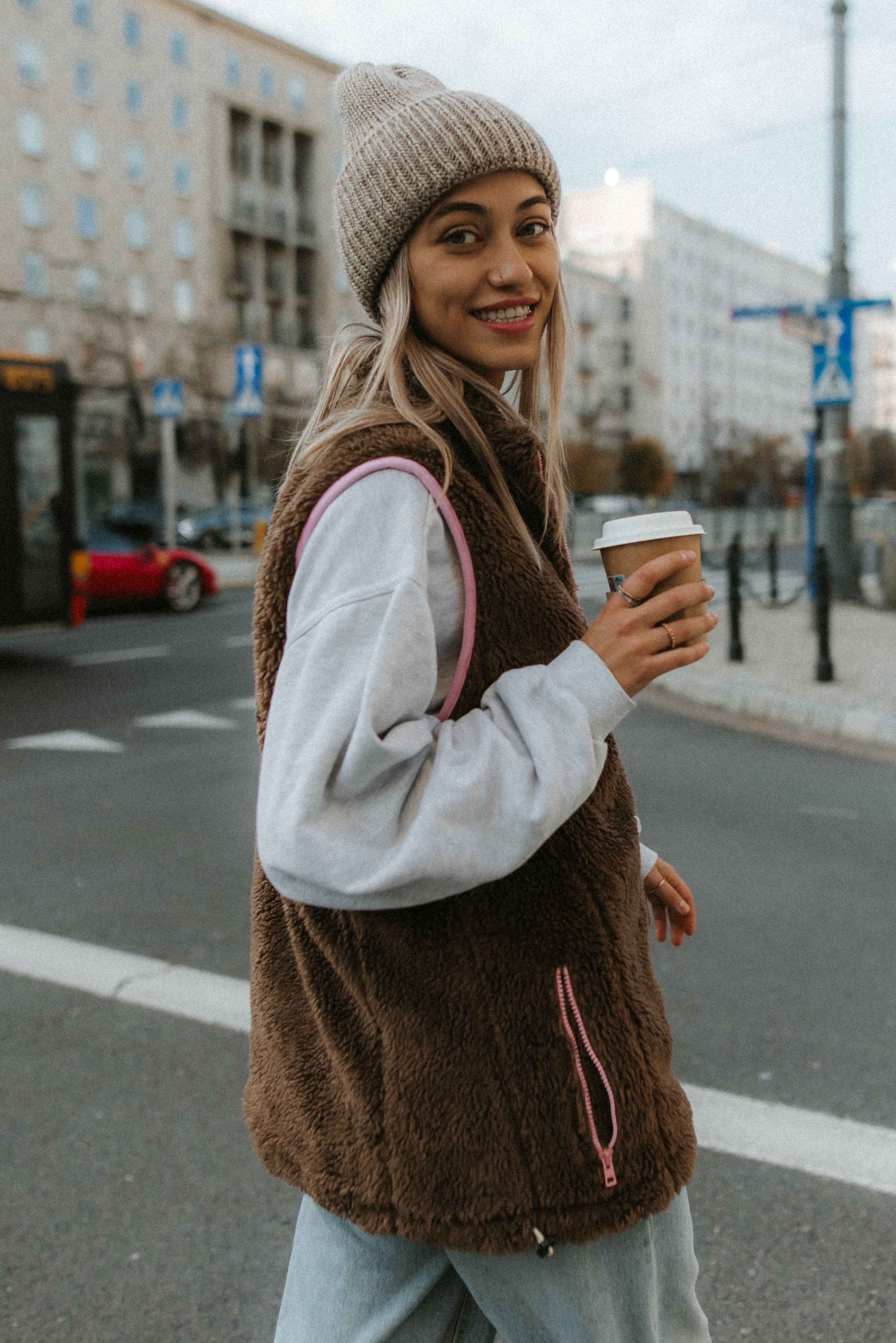 KAMIZELKA NOMAD VEST BROWN