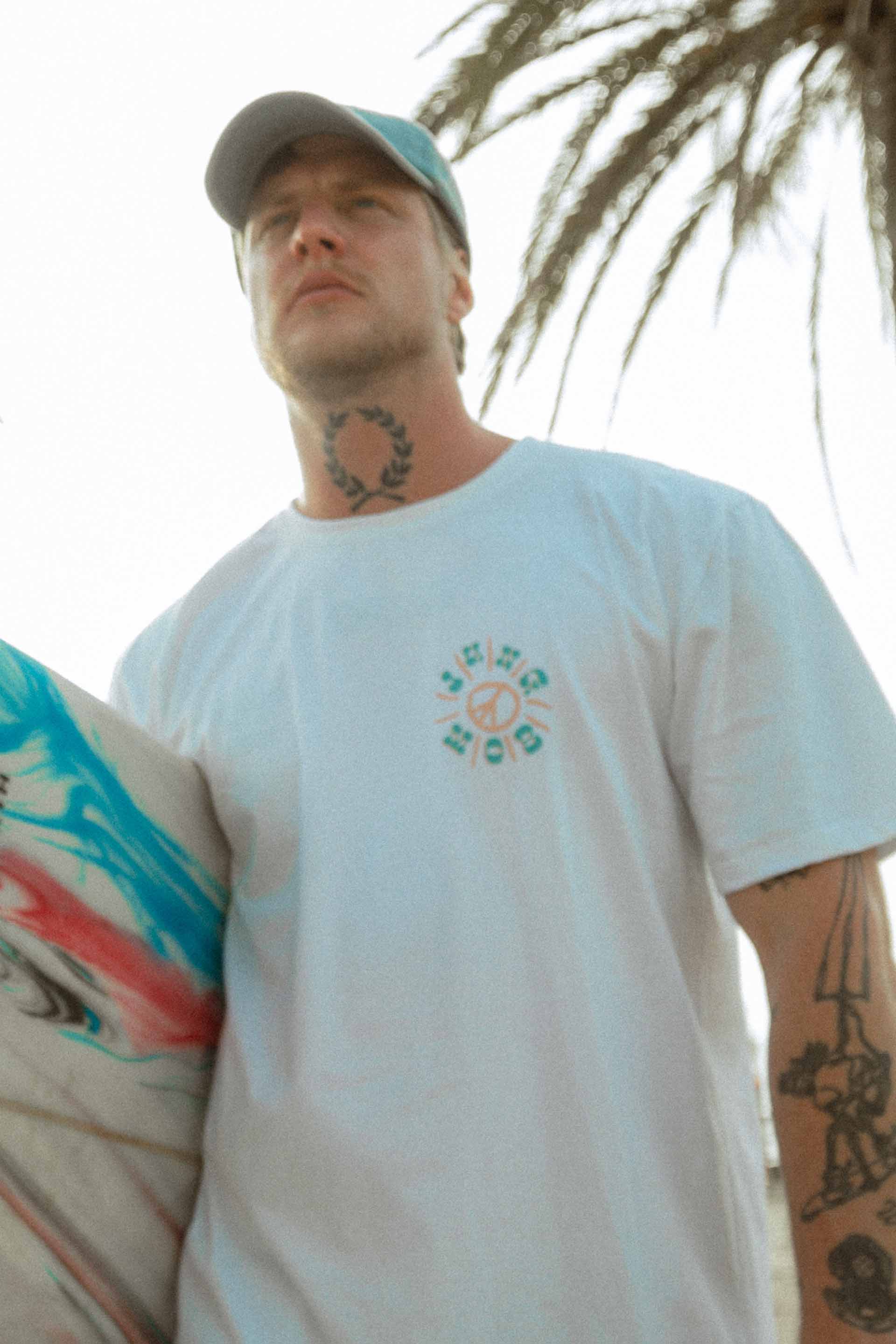 T-SHIRT PEACE JUNGMOB WHITE MEN