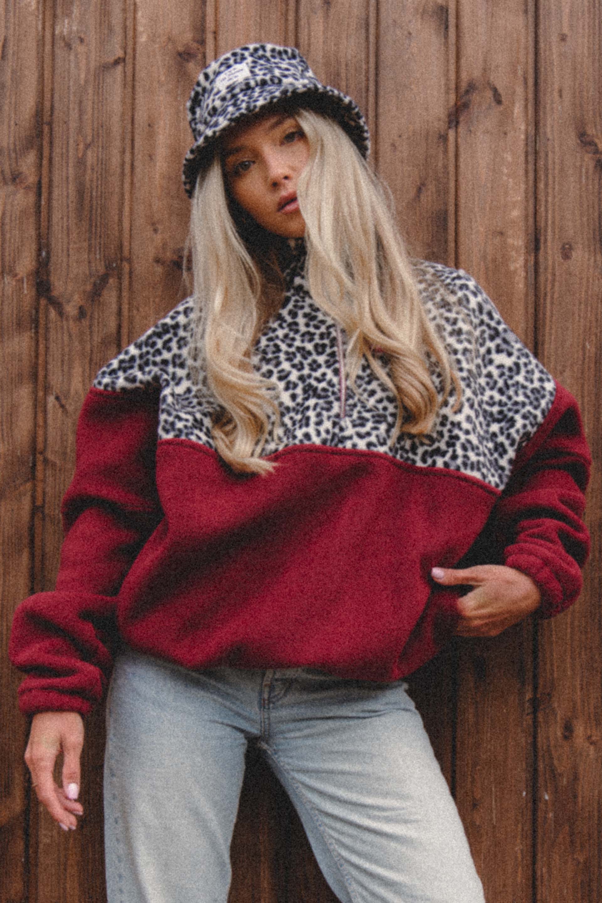 BLUZA POLAR CHERRY PANTHER