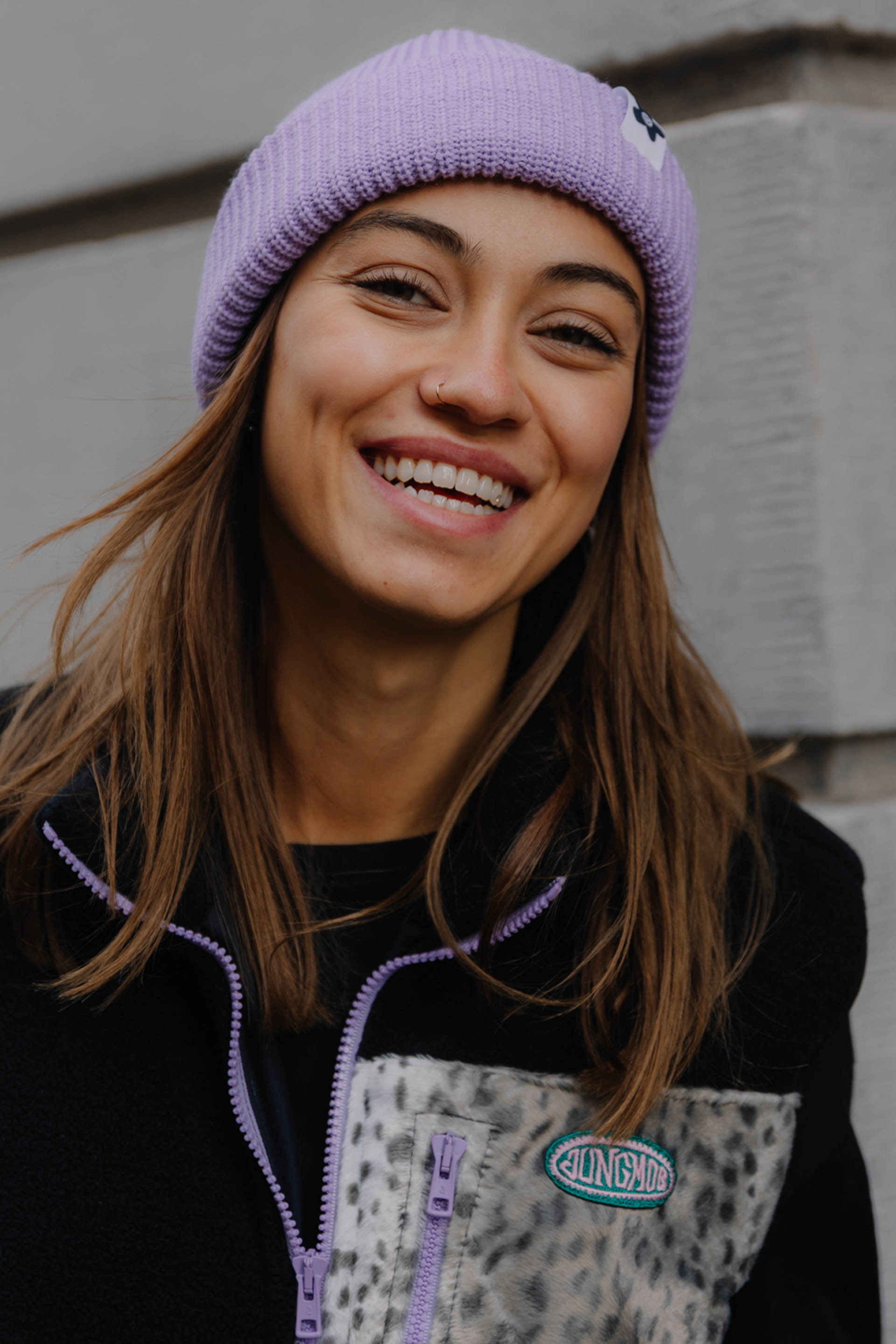 CZAPKA EVERYDAY BEANIE LILA