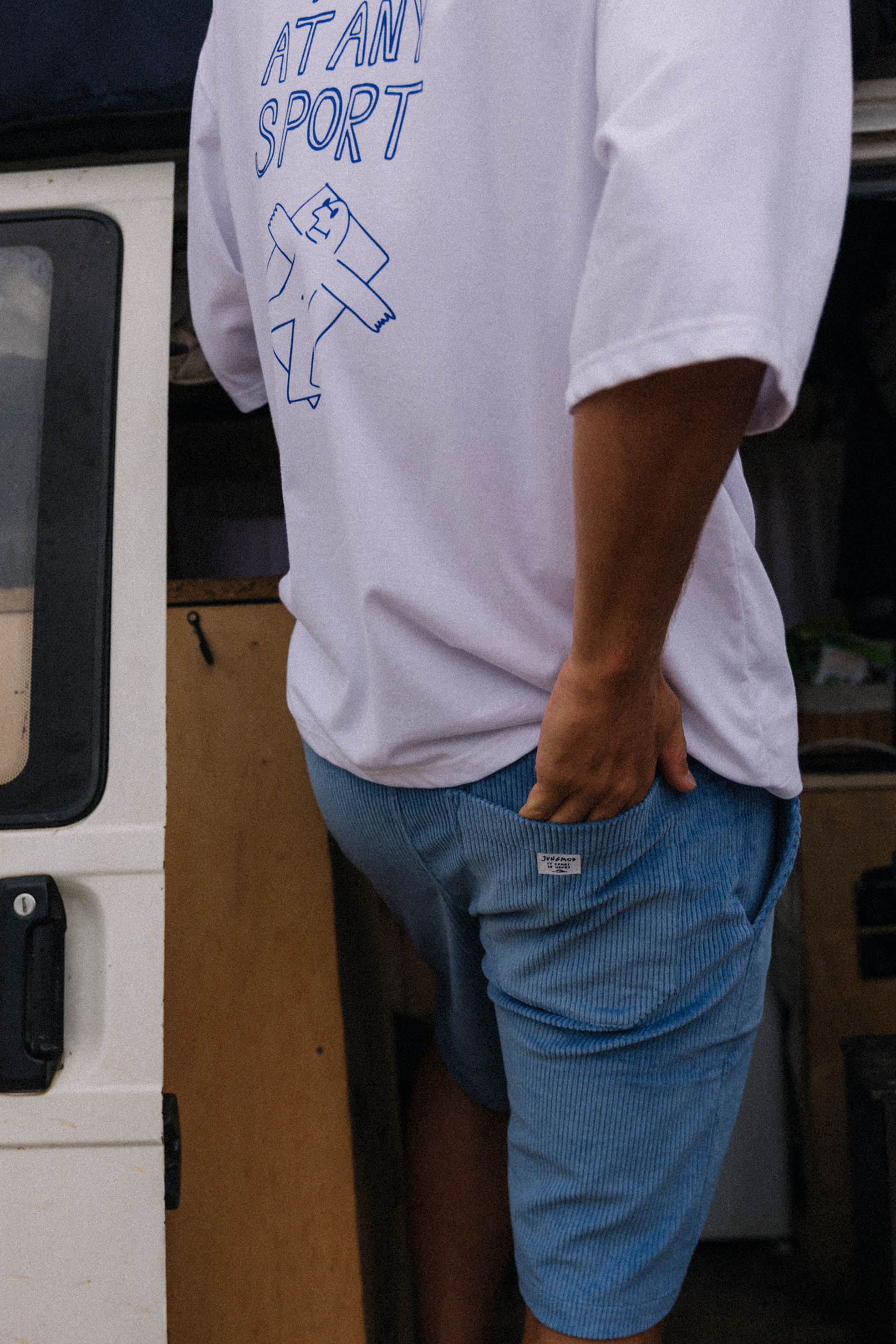 SZORTY MĘSKIE GOZO BAJA BLUE