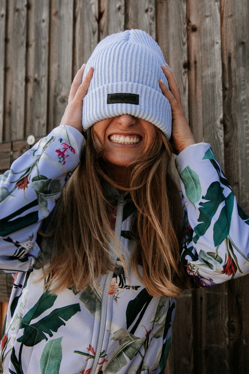 KURTKA SOFTSHELL BUTTERFLY HOUSE BLUE