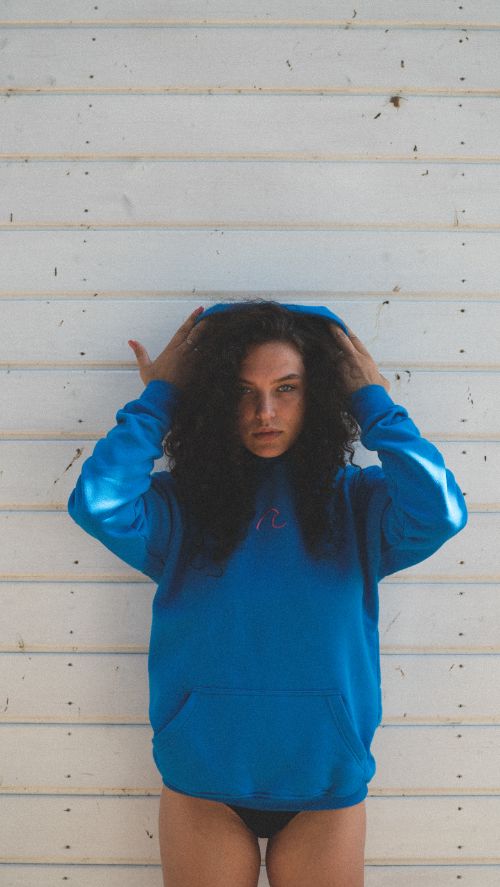 BLUZA WAVE BLUE PINK