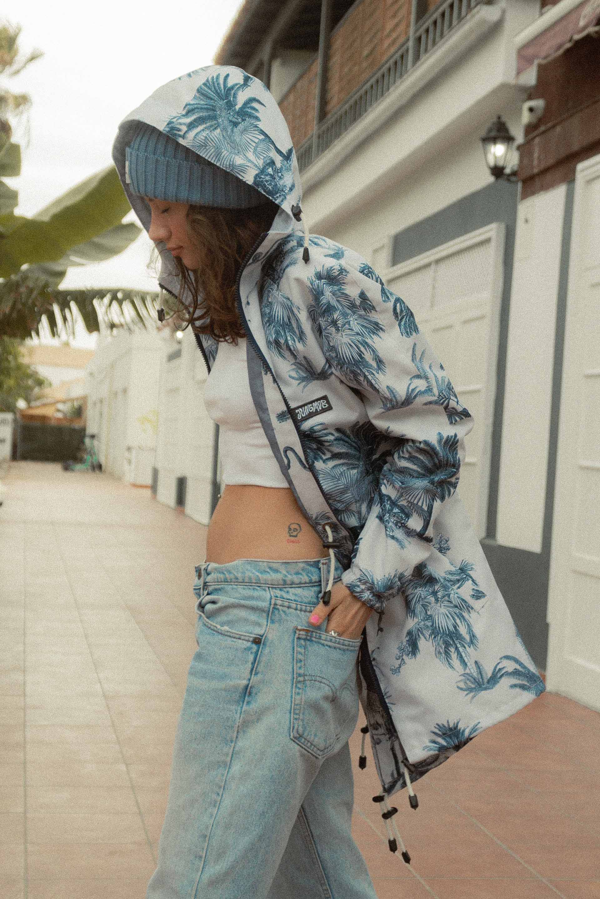 KURTKA DAMSKA SAFARI WHITE RAIN