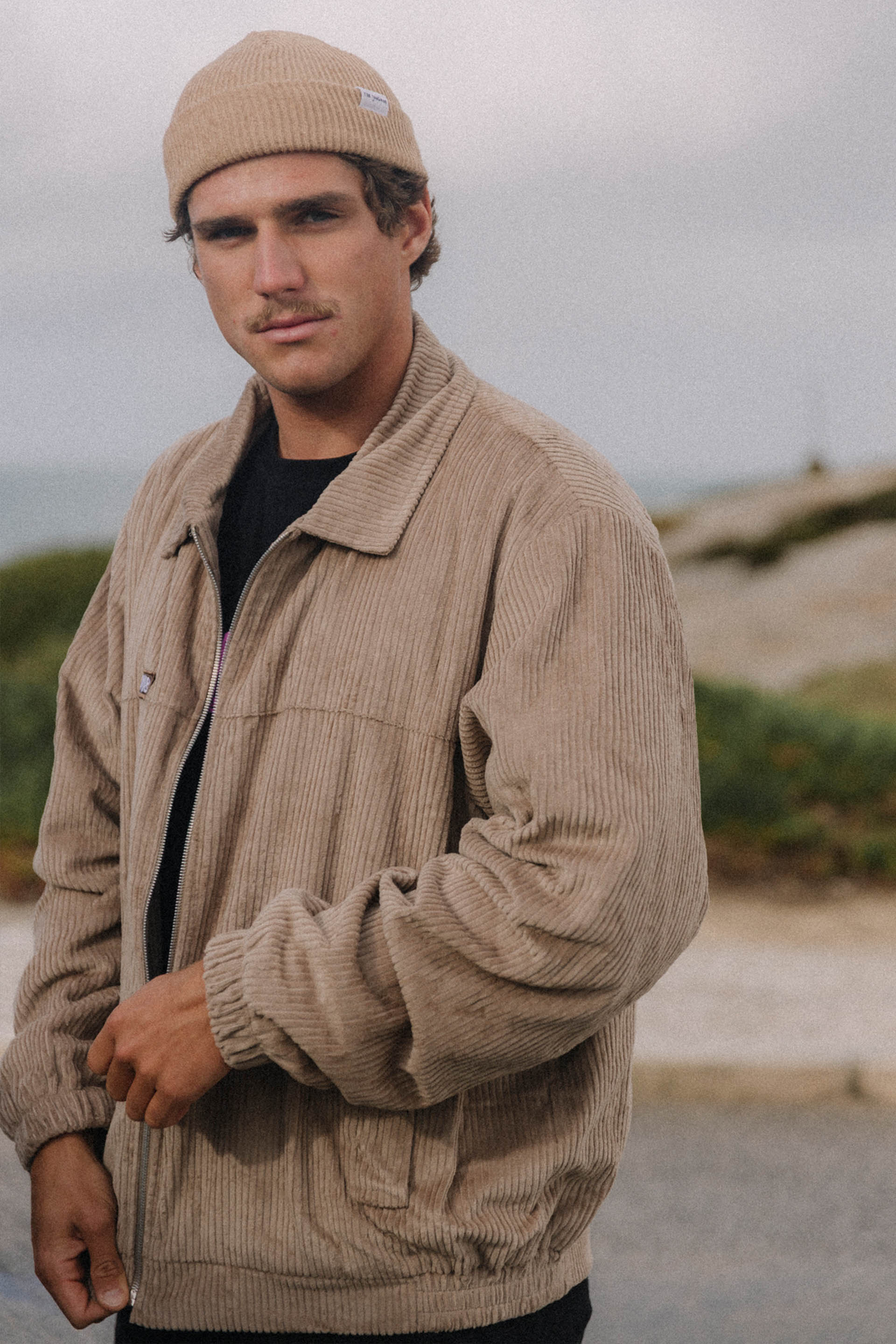 KURTKA RIDE BASEBALL FLAT WHITE MEN