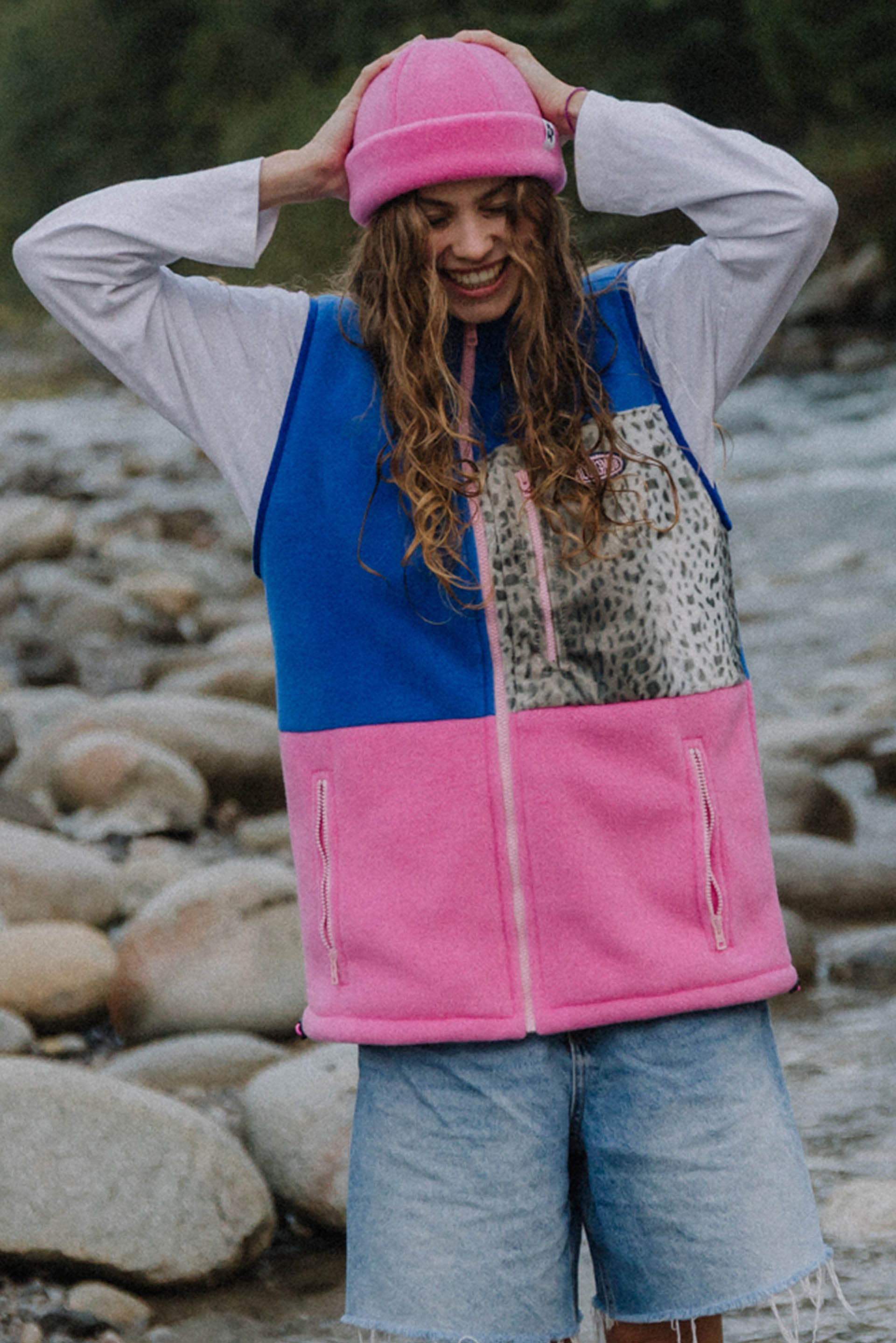 CZAPKA POLAR COZY PINK