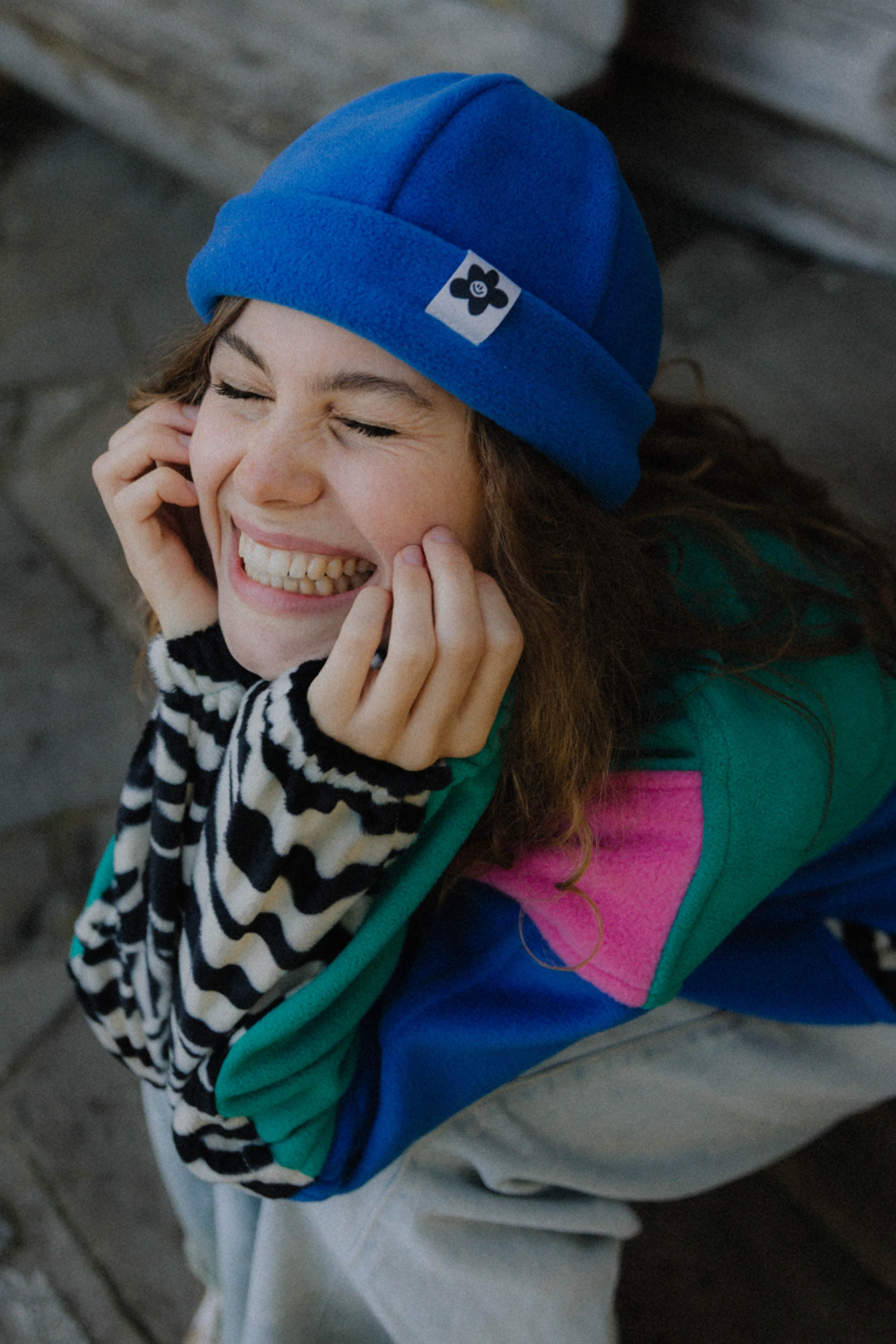 CZAPKA POLAR COZY BLUE