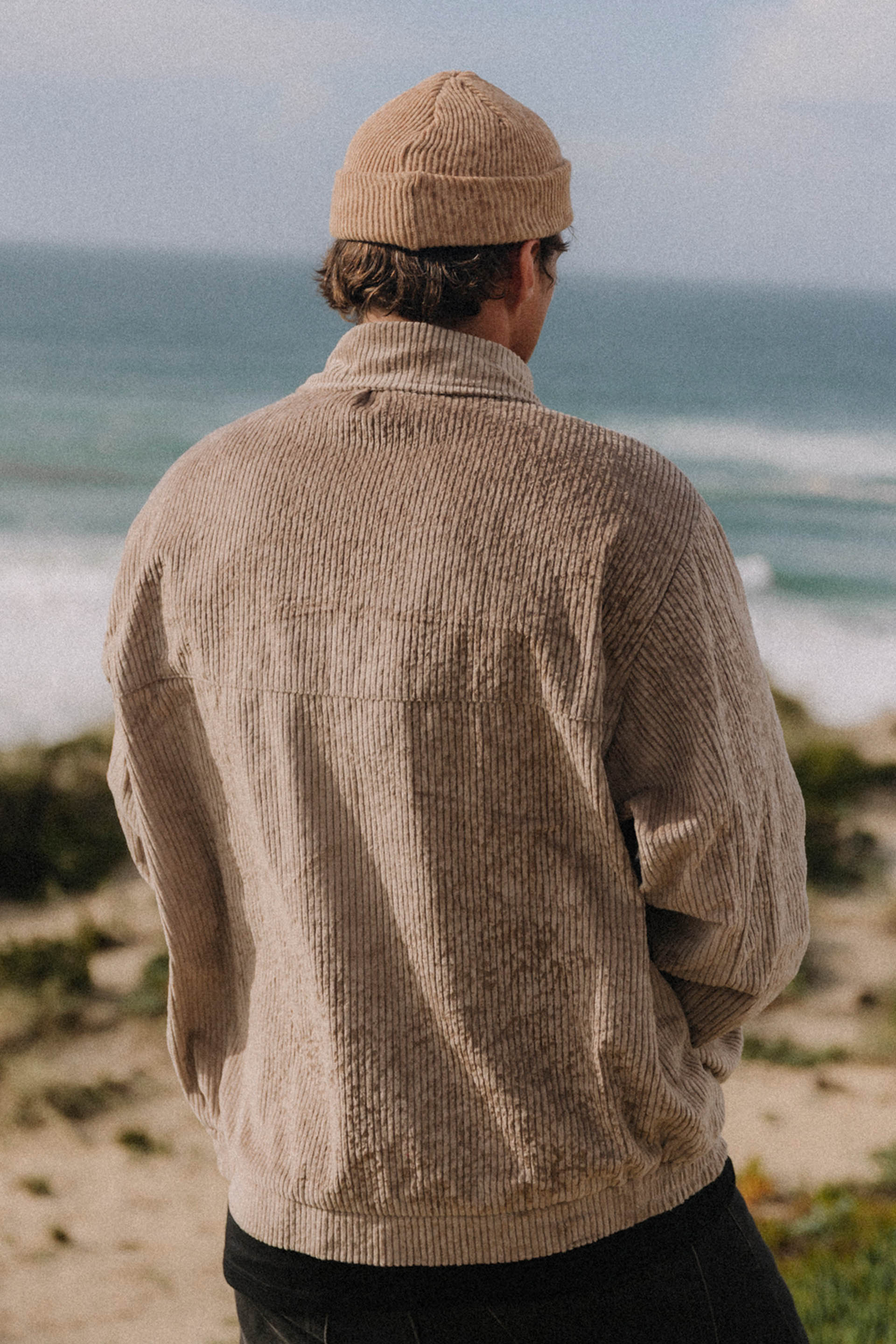 KURTKA RIDE BASEBALL FLAT WHITE MEN