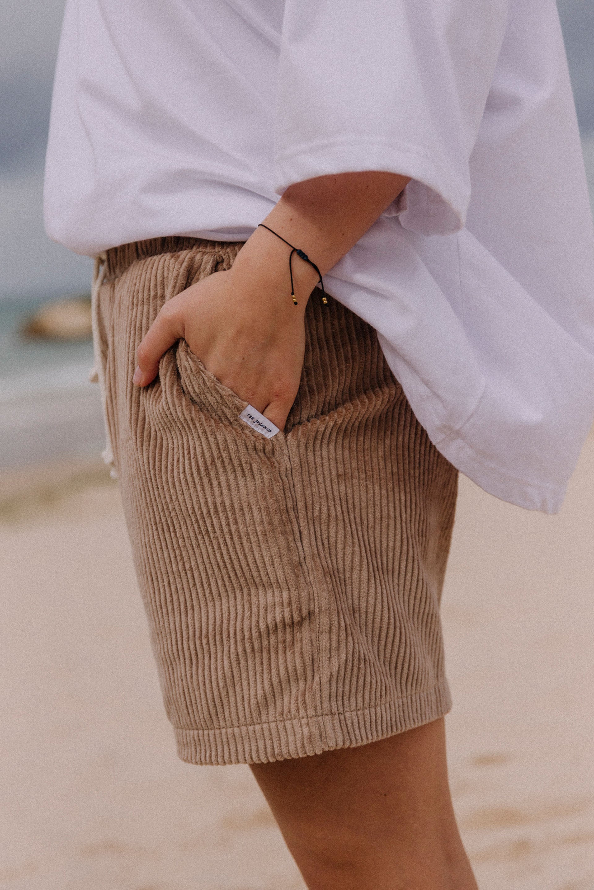 SZORTY DAMSKIE GOZO FLAT WHITE