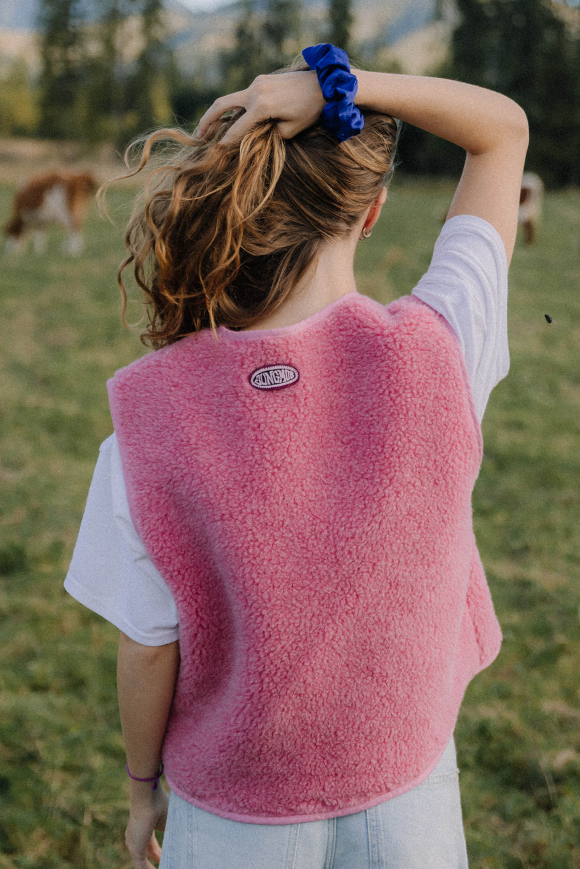 KAMIZELKA MERINO PINK