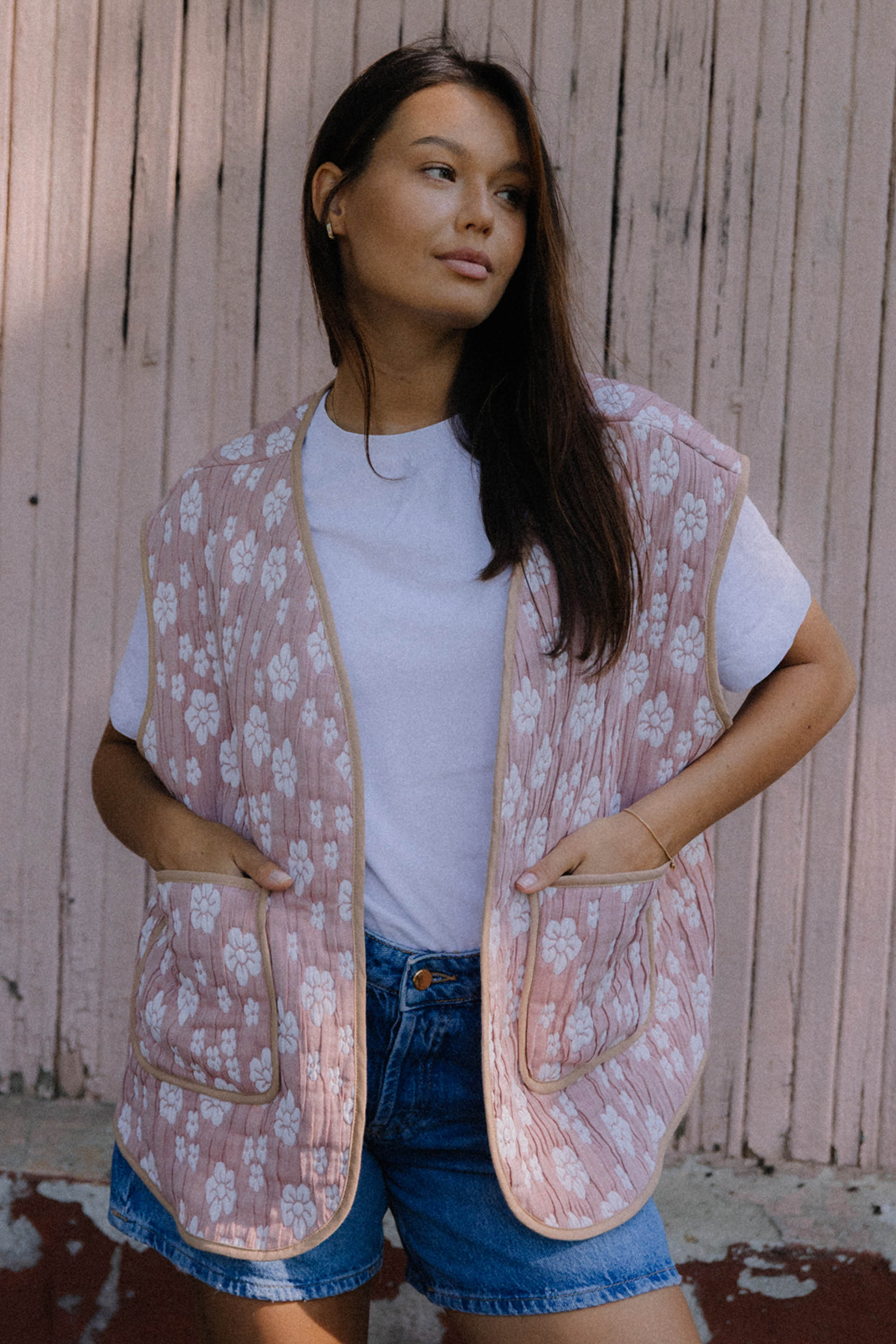 KAMIZELKA BLOOM (DWUSTRONNA)