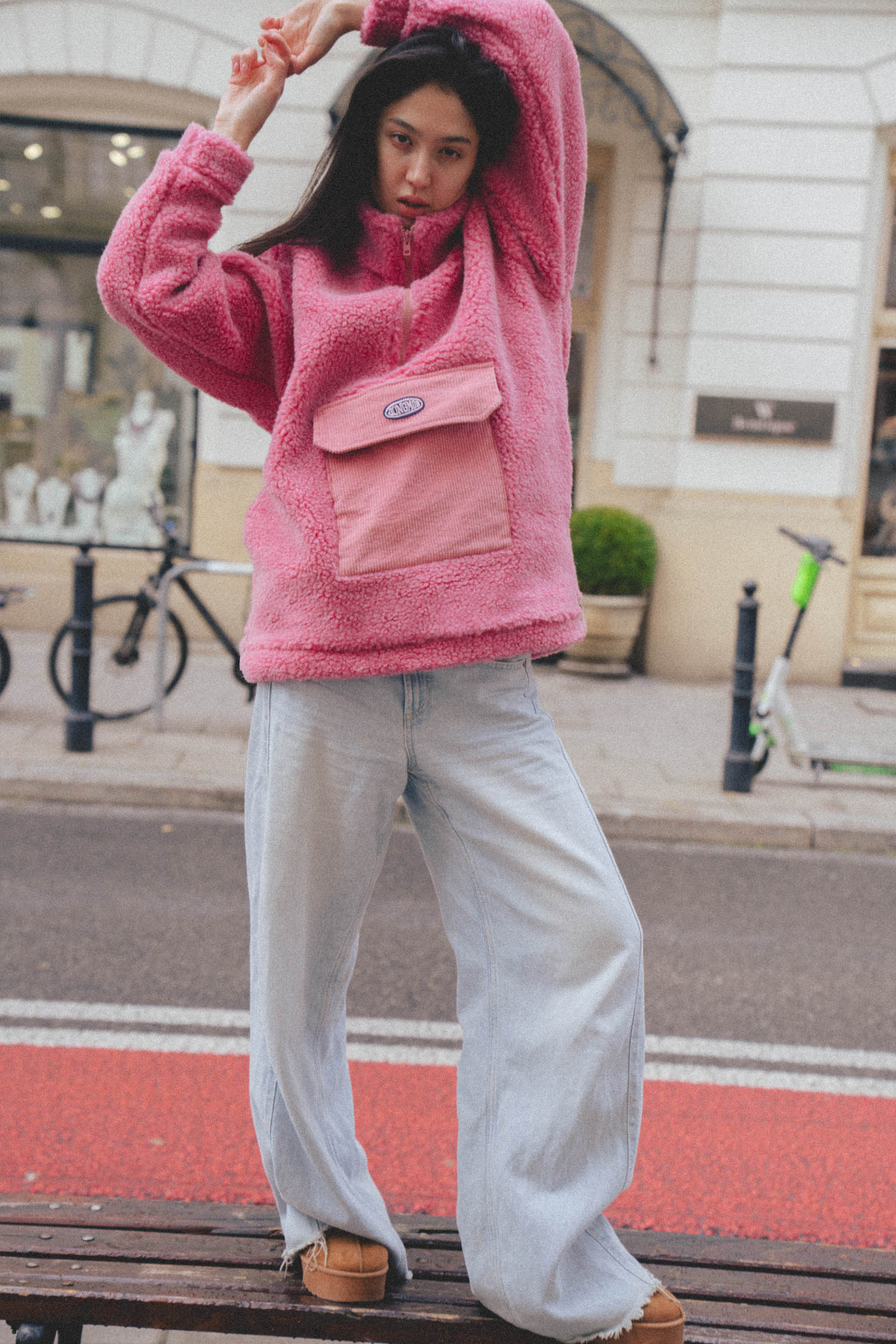 BARANEK TEDDY MERINO PINK