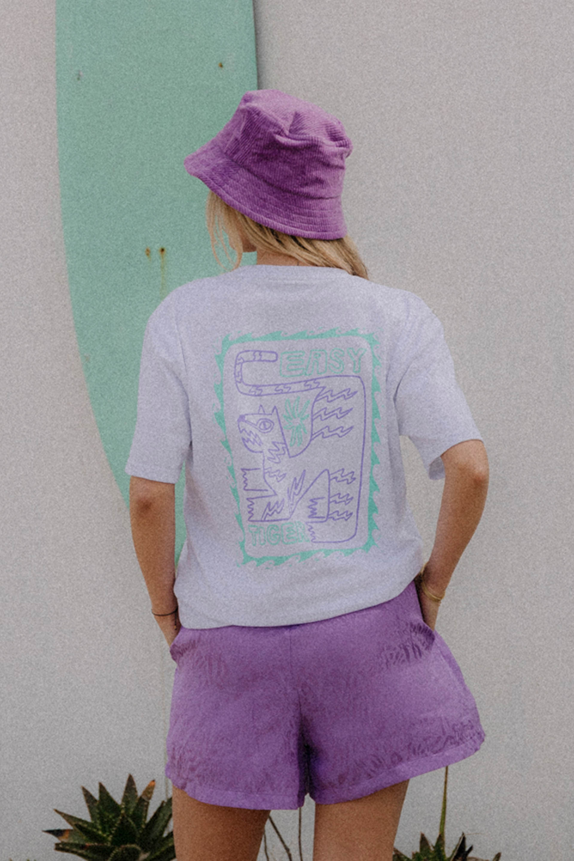 T-SHIRT EASY TIGER WHITE