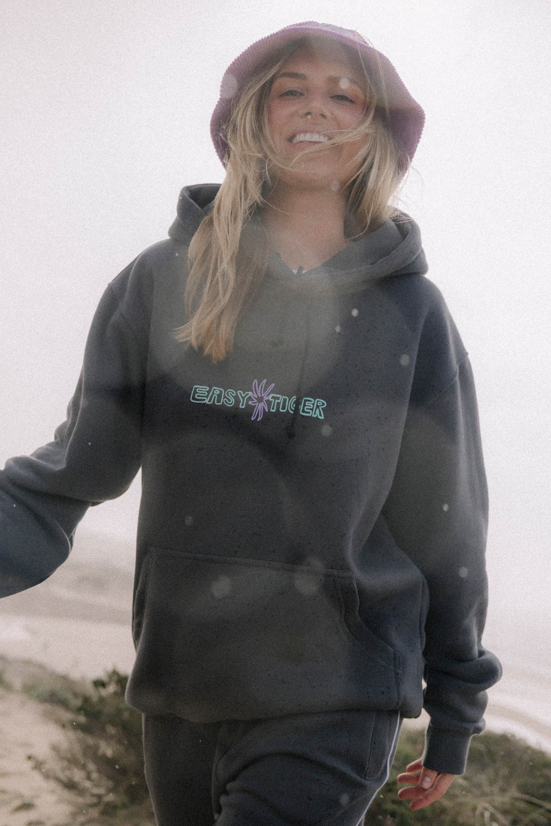 BLUZA EASY TIGER GRAPHITE