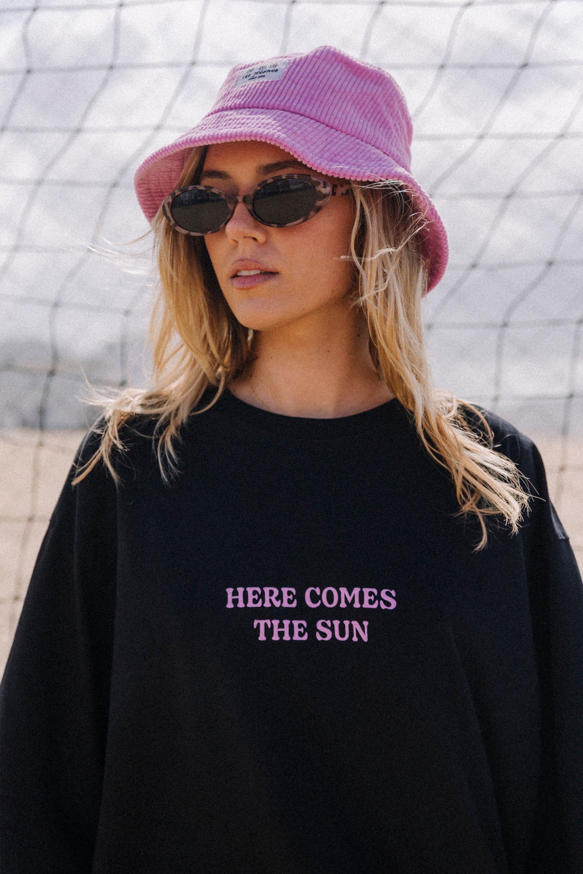 T-SHIRT BOXY HERE COMES THE SUN