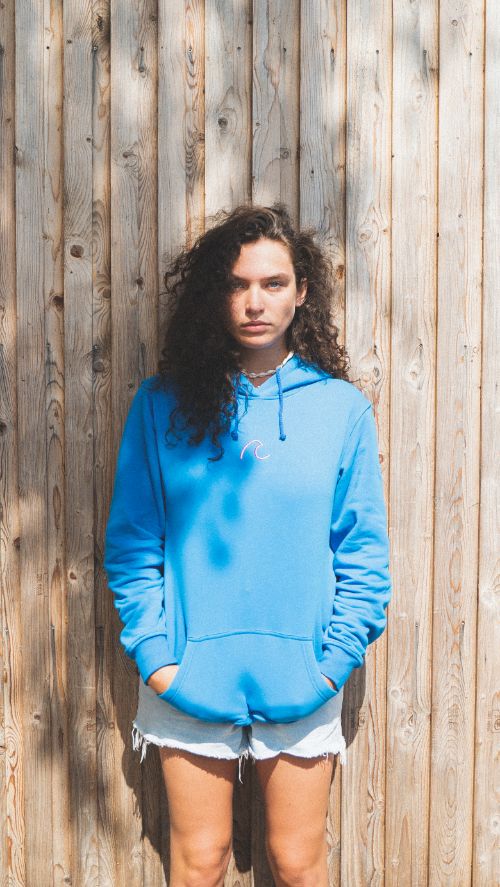 BLUZA WAVE BLUE PINK