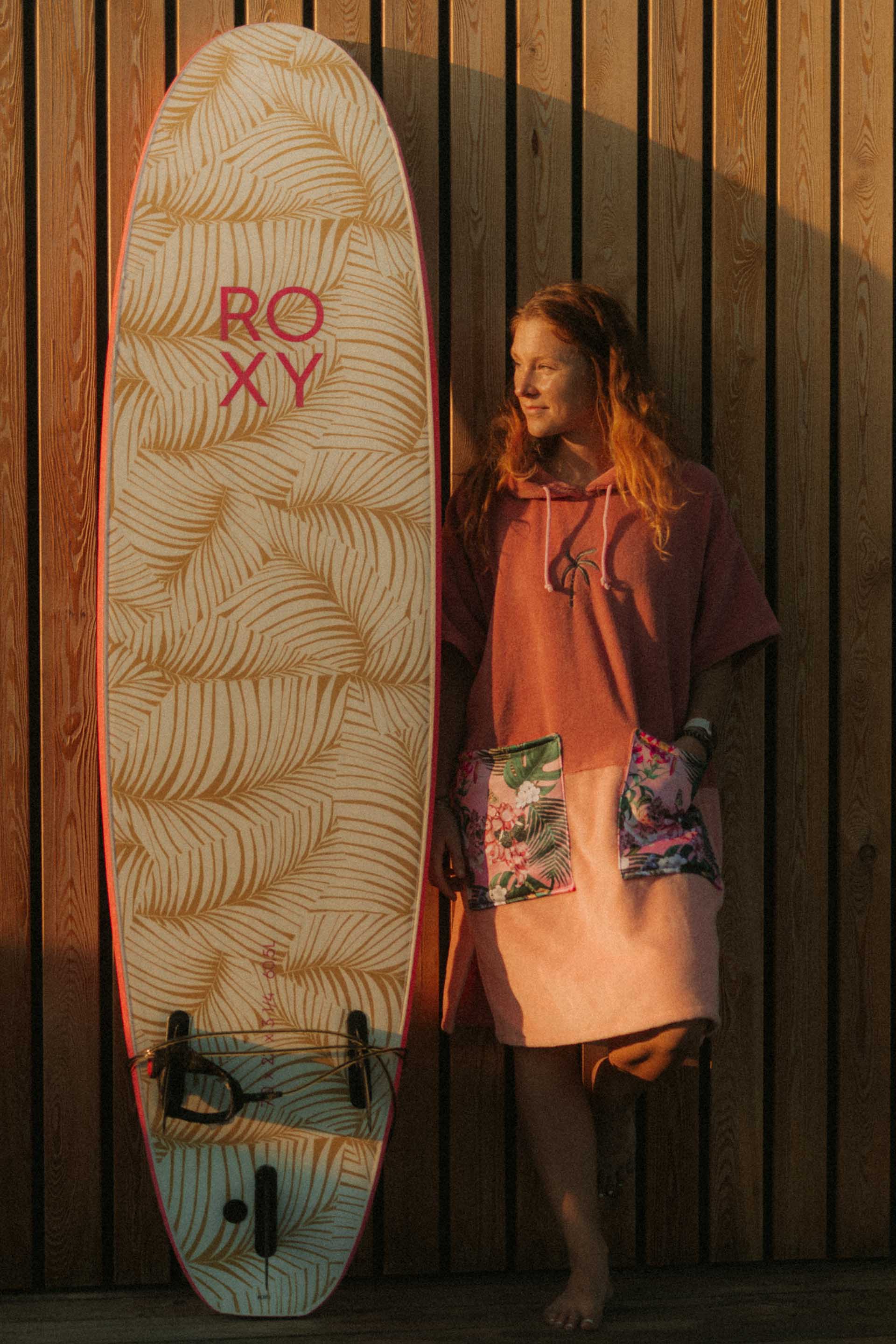 PONCHO BAMBOO PALM KISS