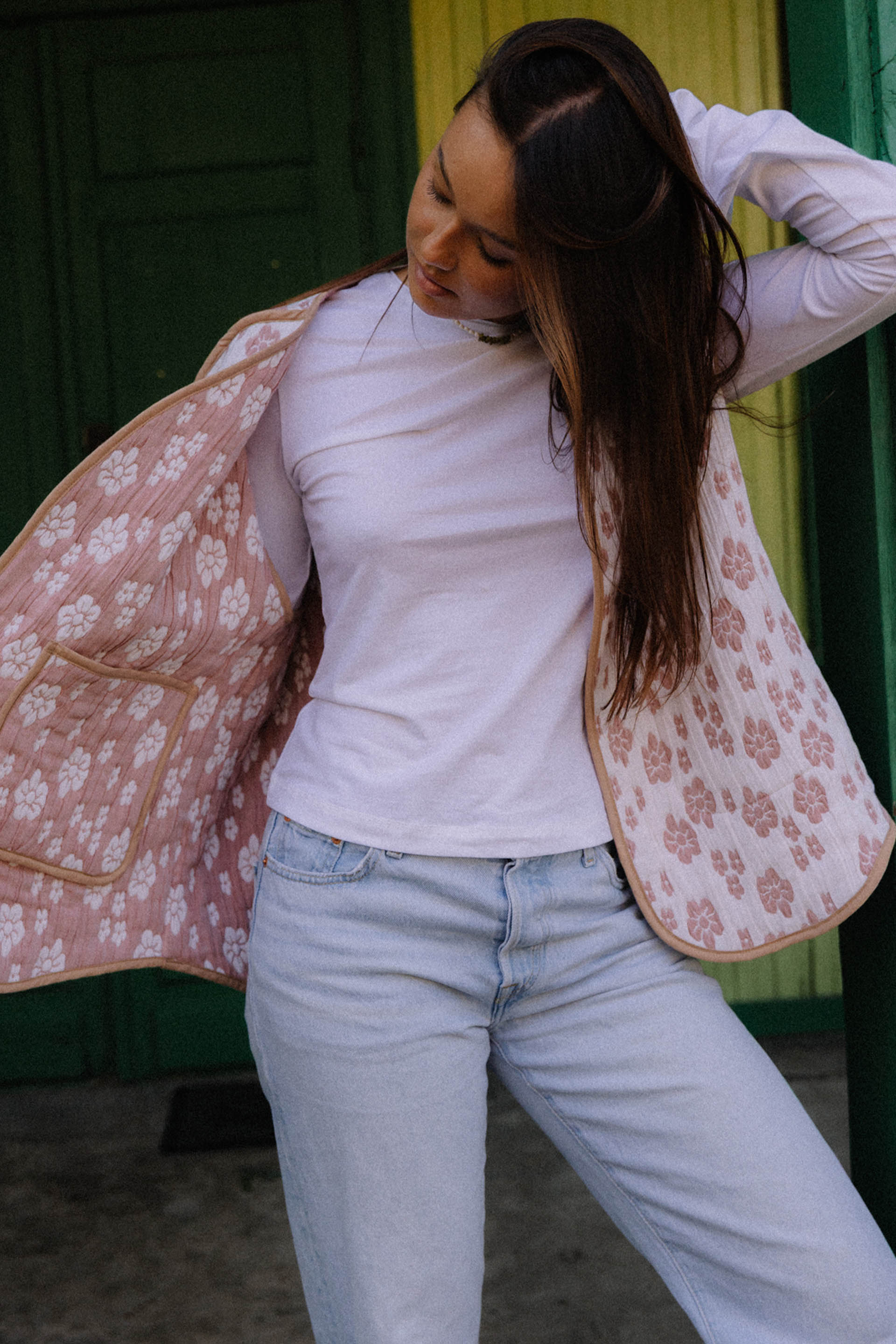 KAMIZELKA BLOOM (DWUSTRONNA)