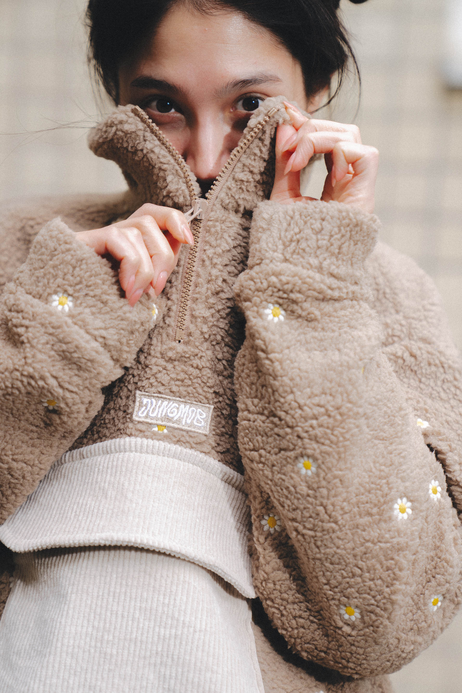 BARANEK TEDDY DAISY LATTE