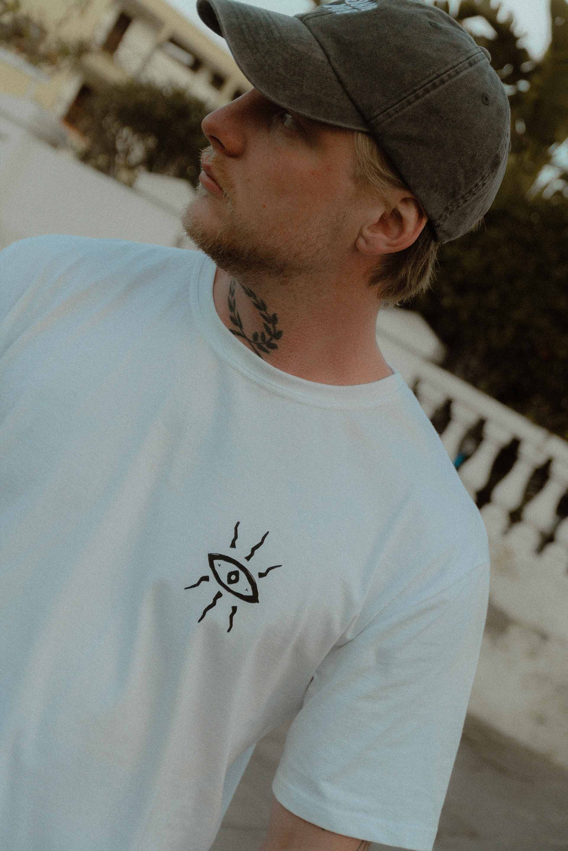 T-SHIRT DISCONNECT WHITE MEN