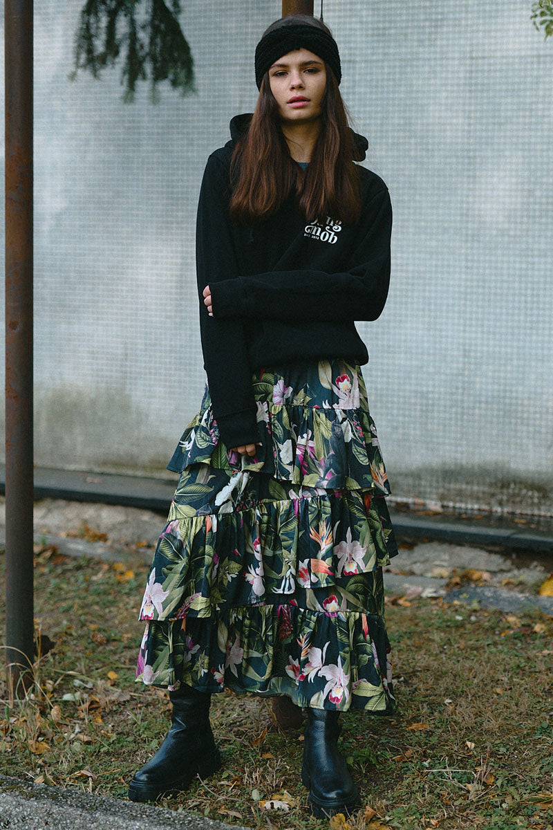 BLUZA FAIRY BLACK WHITE