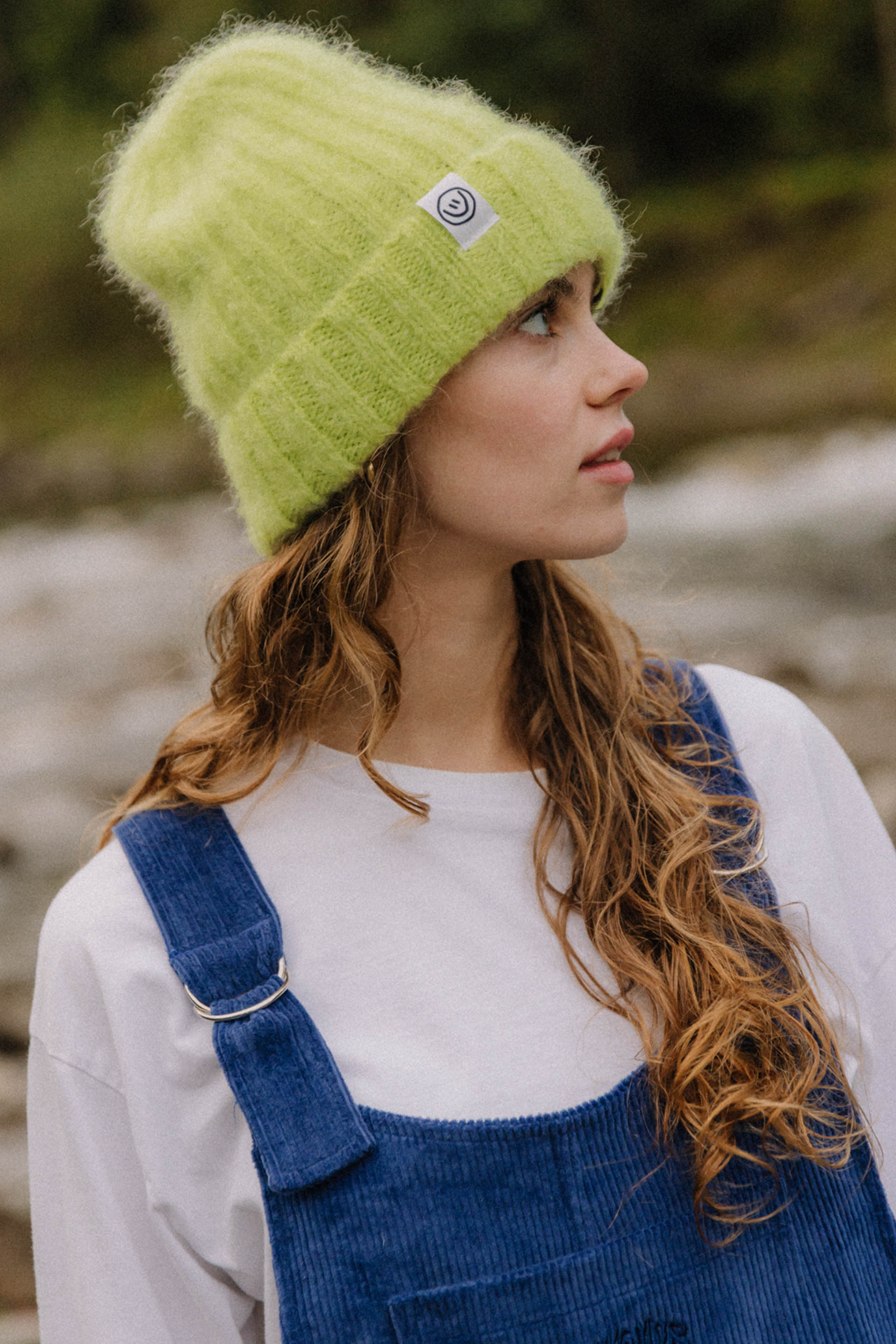 CZAPKA MOHER FLUFFY LIME