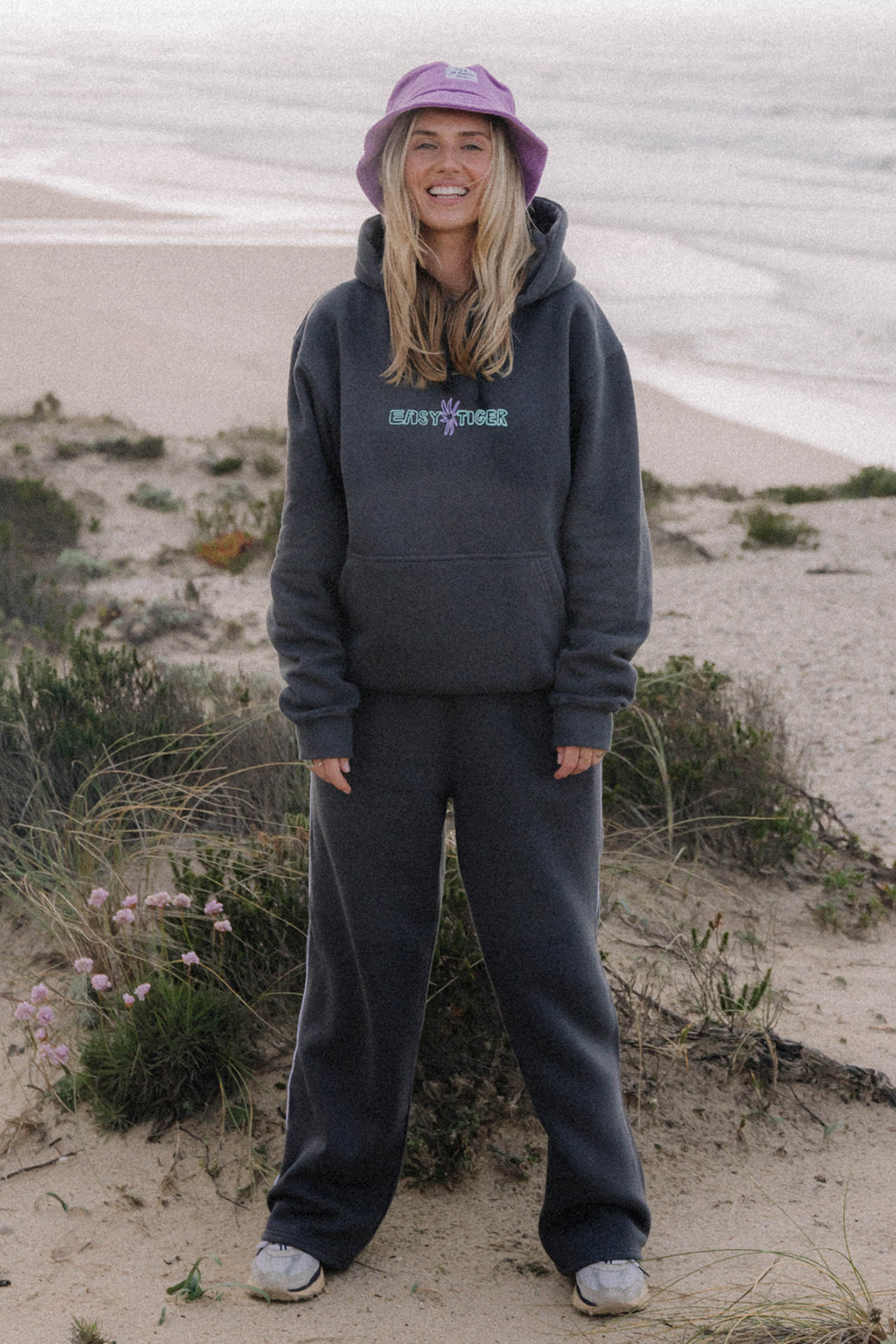 BLUZA EASY TIGER GRAPHITE