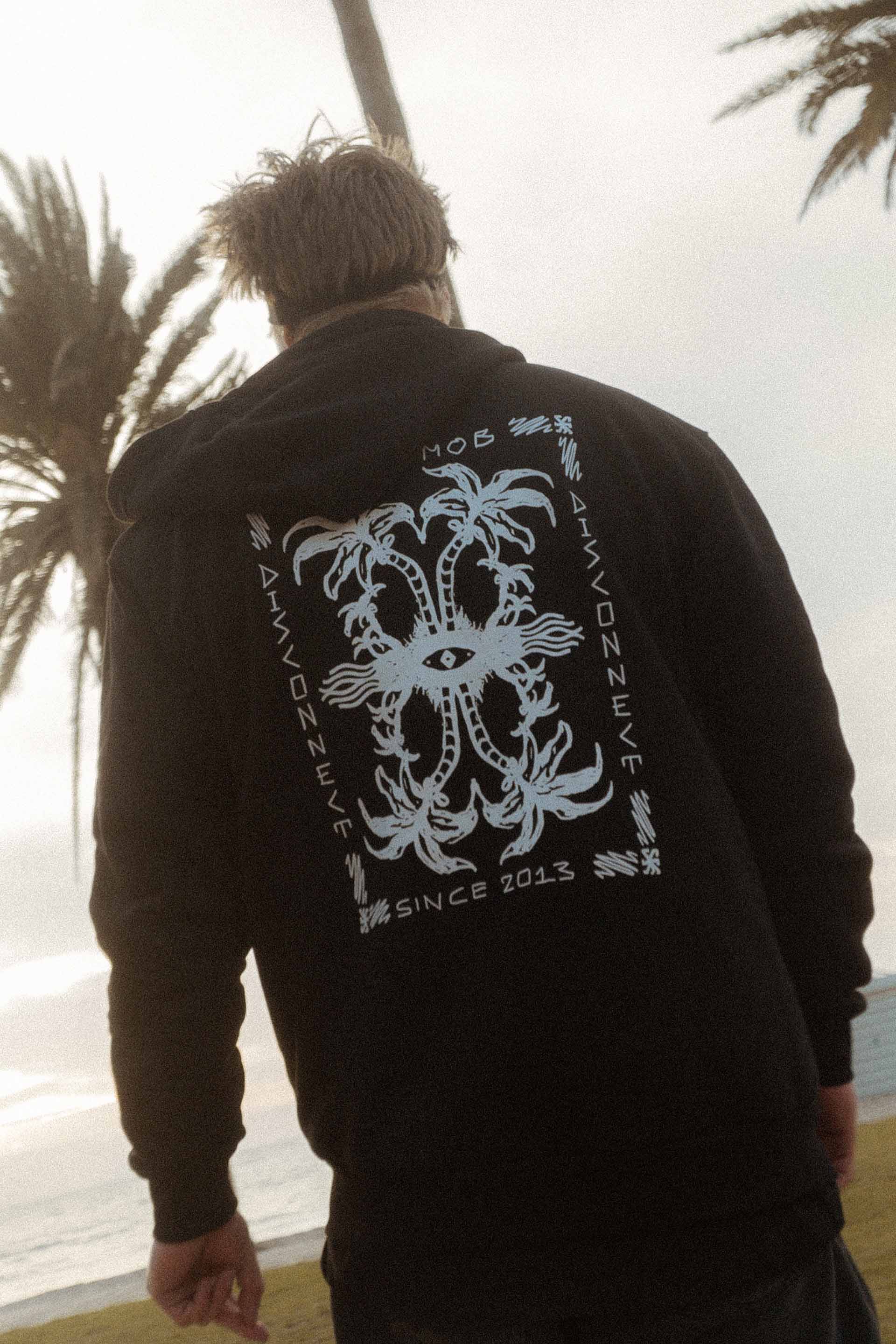 BLUZA UNISEX DISCONNECT BLACK MEN