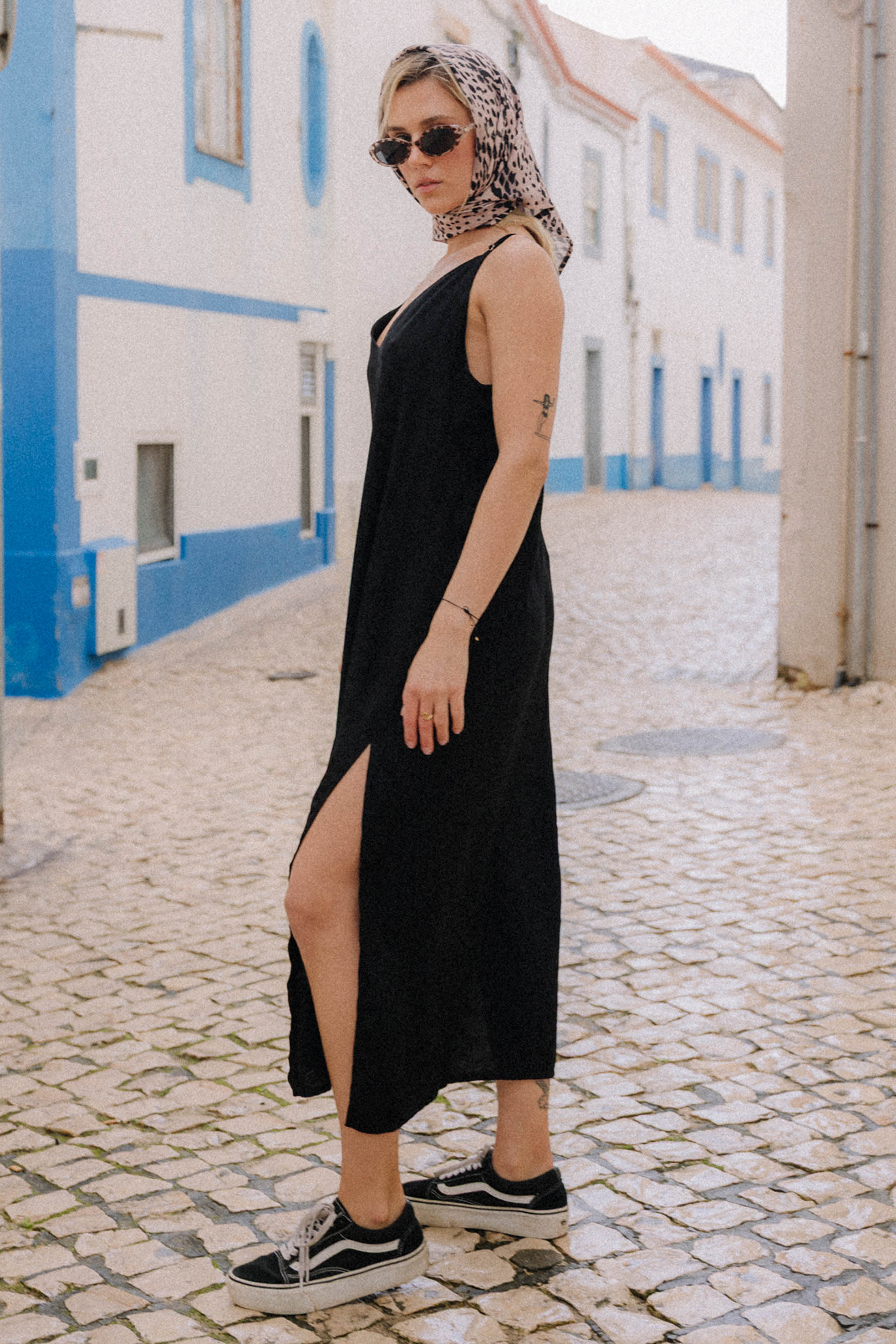 SUKIENKA HAILEY BALCK PANTHER