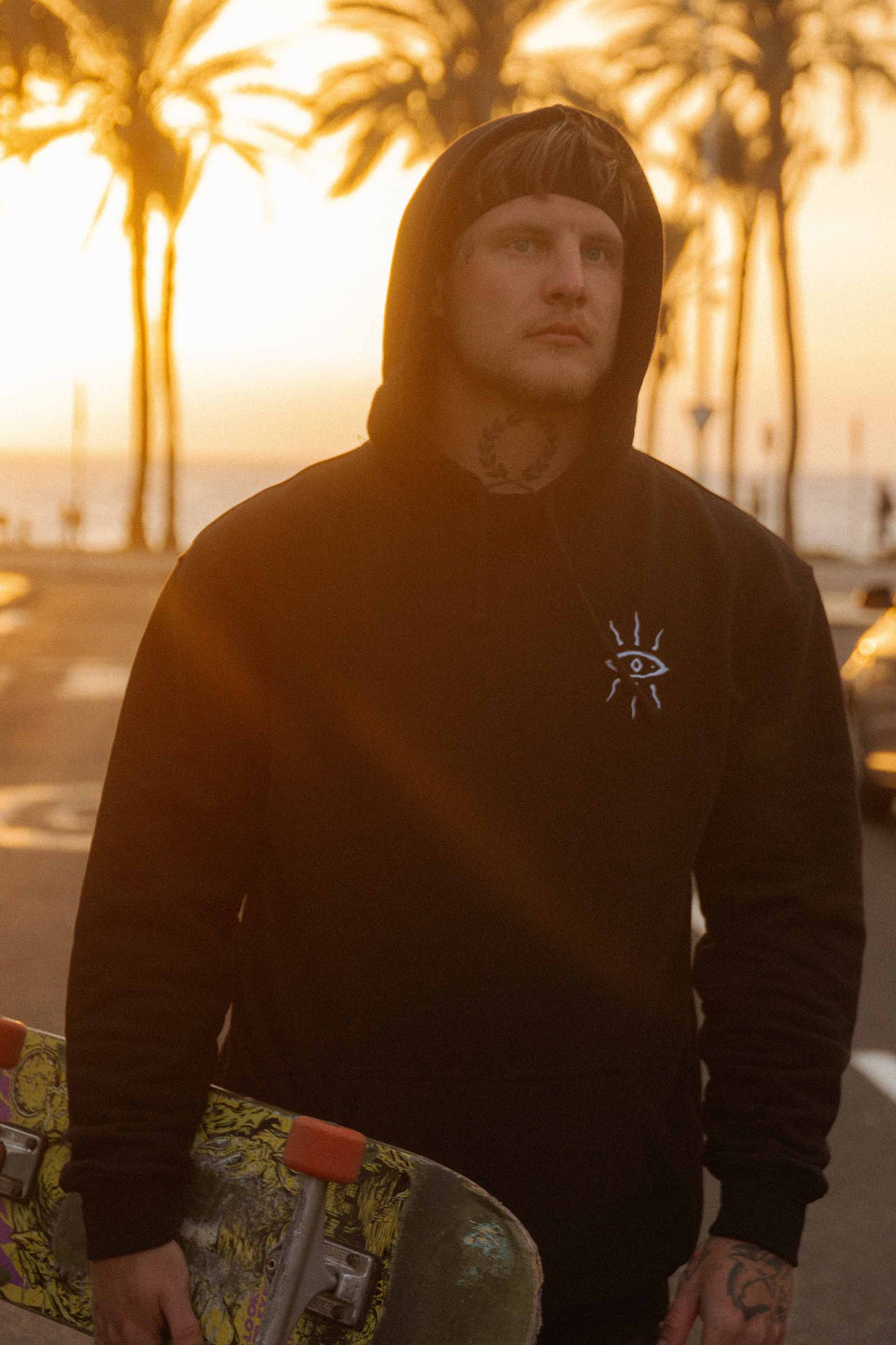 BLUZA UNISEX DISCONNECT BLACK MEN