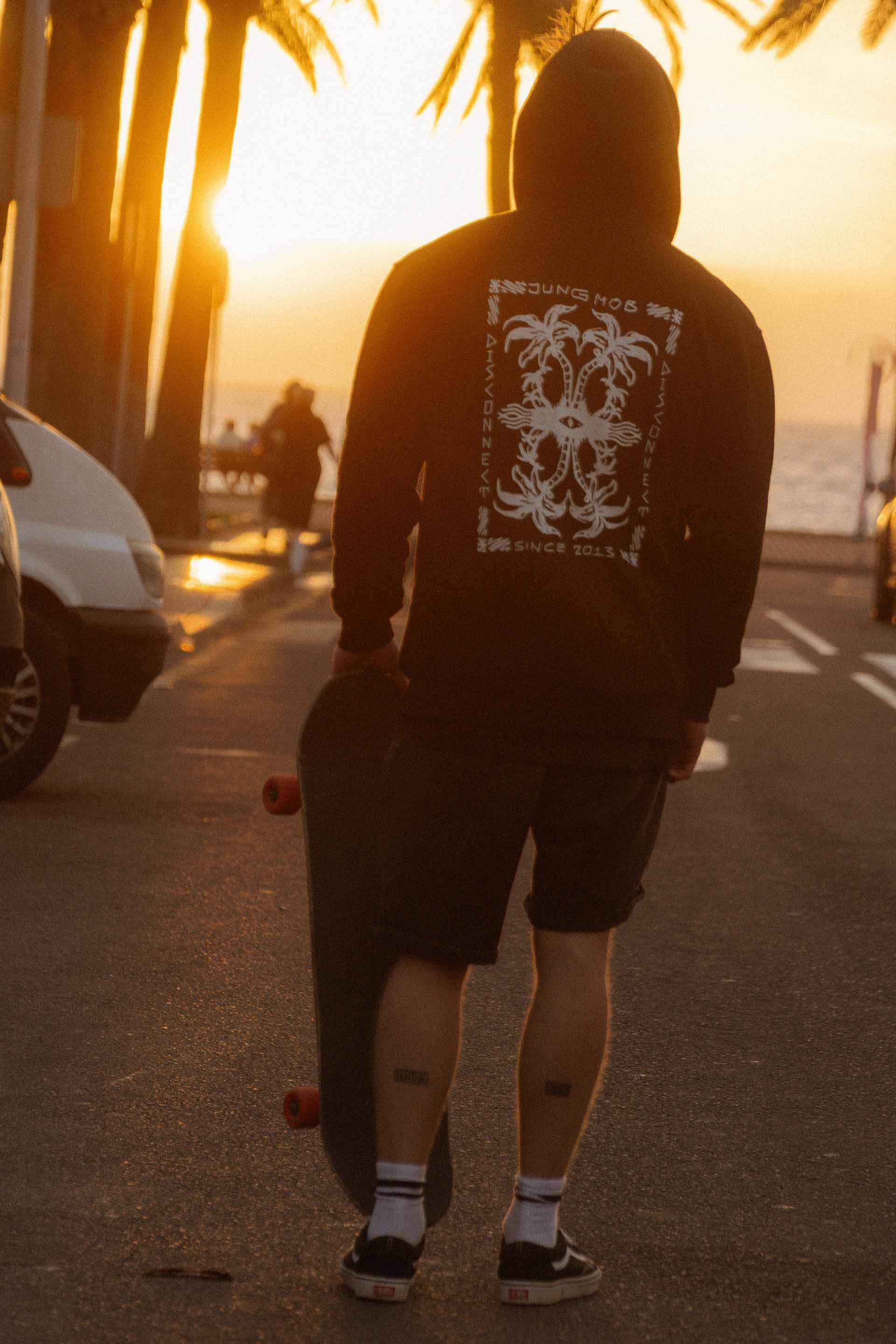 BLUZA UNISEX DISCONNECT BLACK MEN