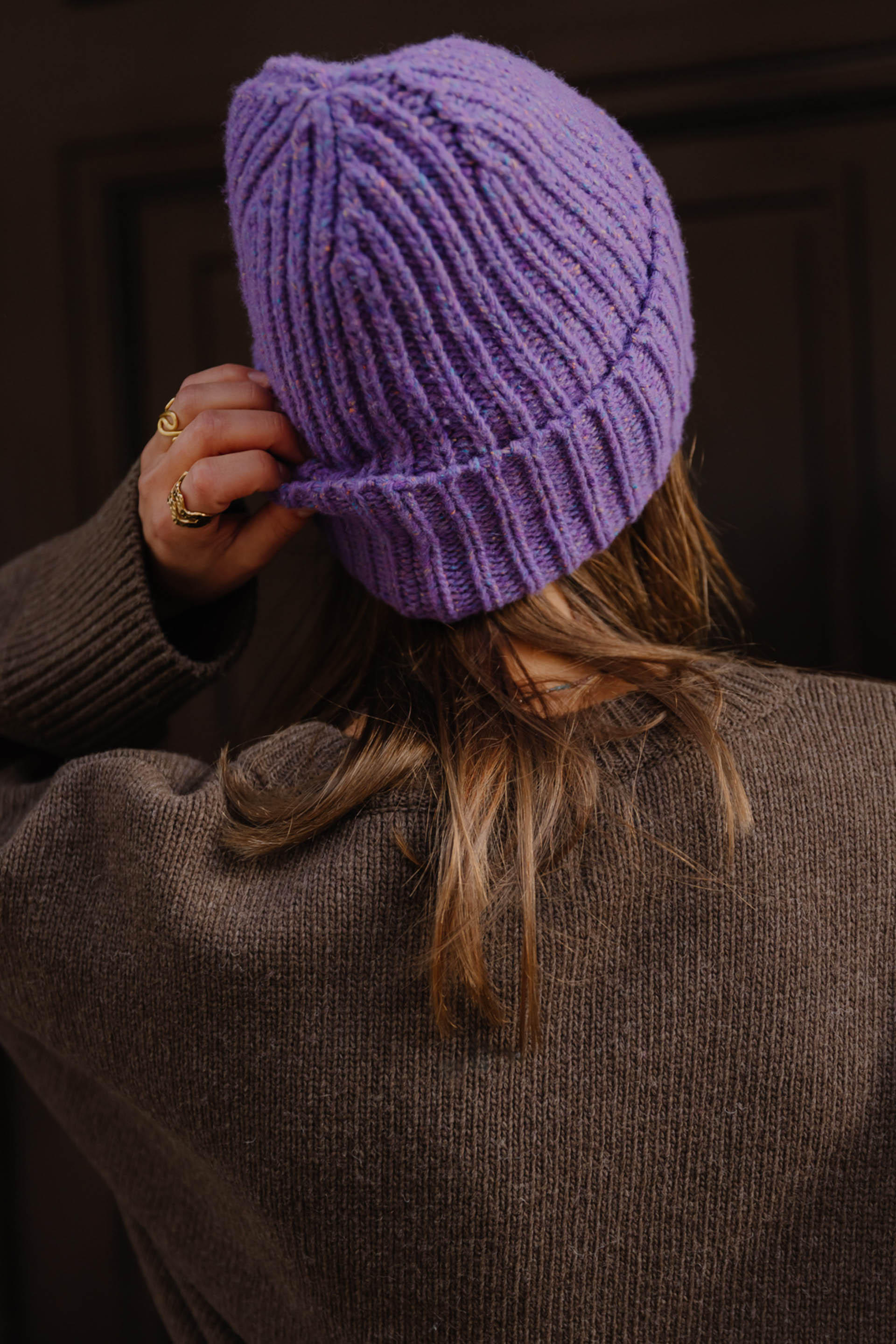 CZAPKA WOOLY PURPLE HAZE