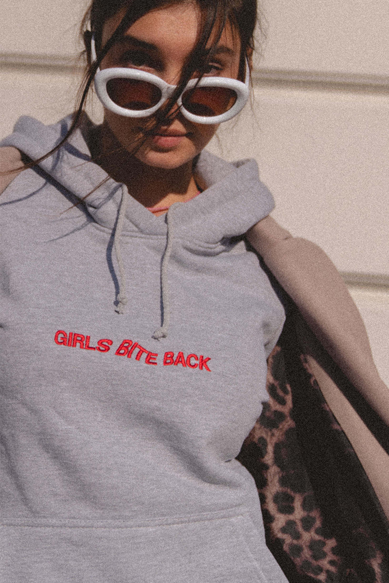 BLUZA GIRLS BITE BACK GREY