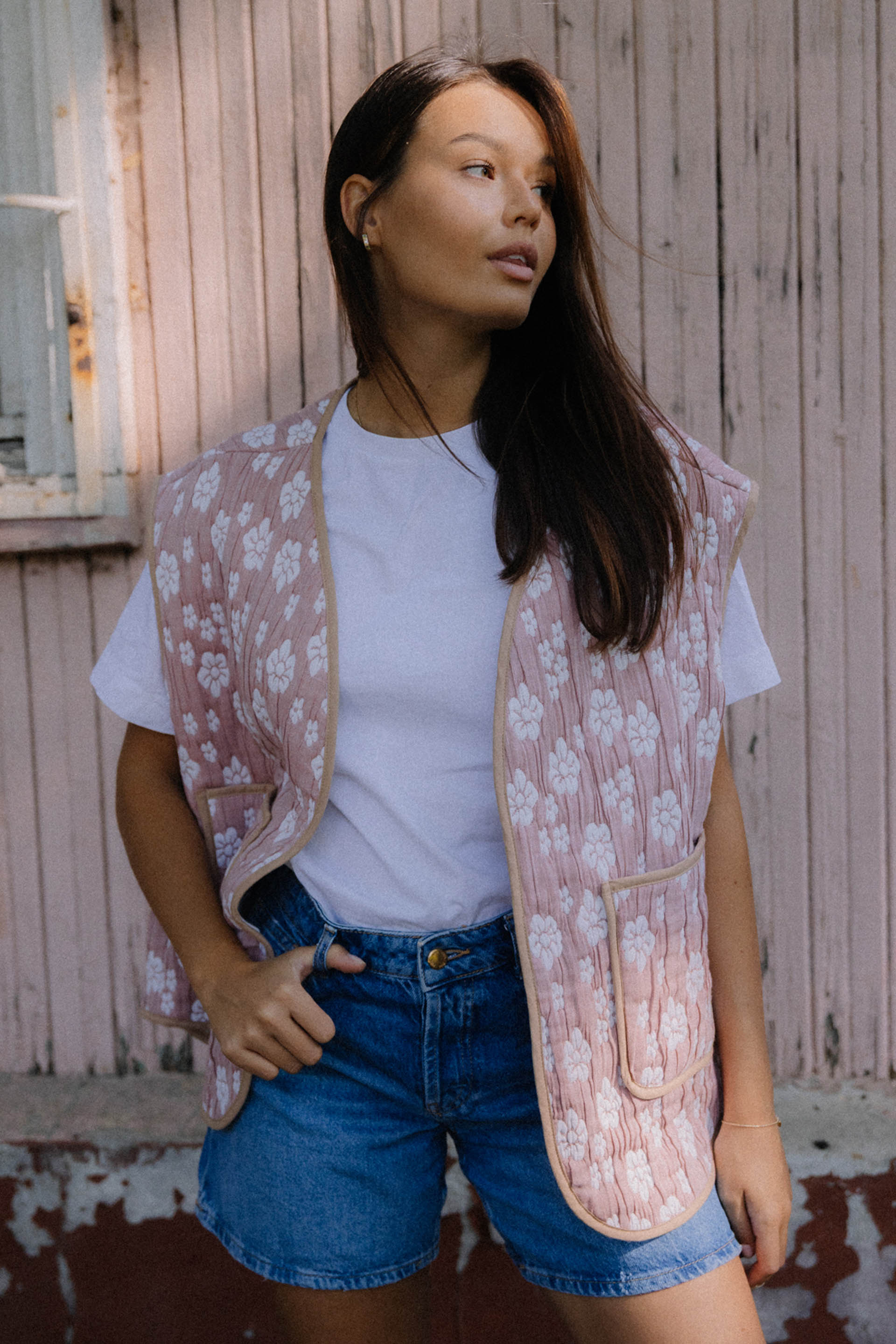 KAMIZELKA BLOOM (DWUSTRONNA)