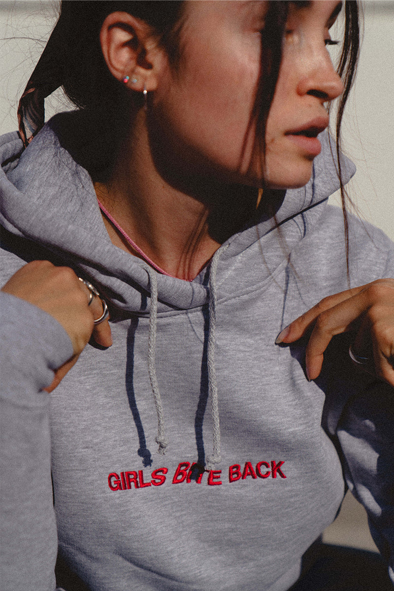 BLUZA GIRLS BITE BACK GREY