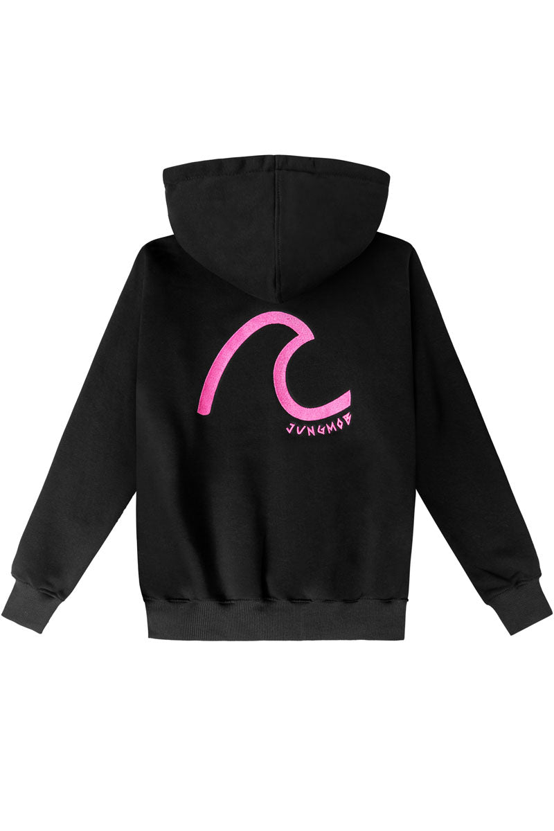 BLUZA WAVE BLACK PINK