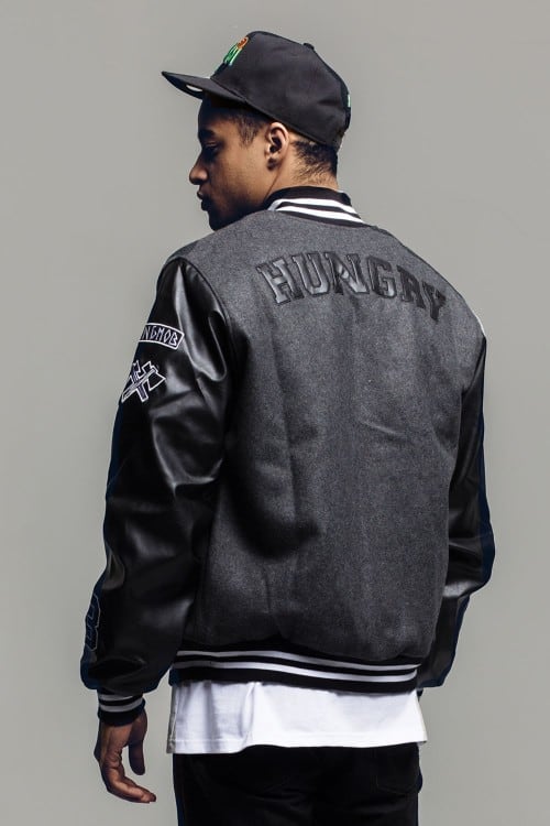 BOMBERKA HUNGRY VARSITY GREY