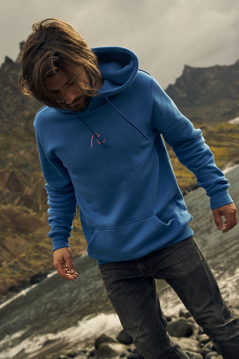 BLUZA WAVE BLUE PINK MEN