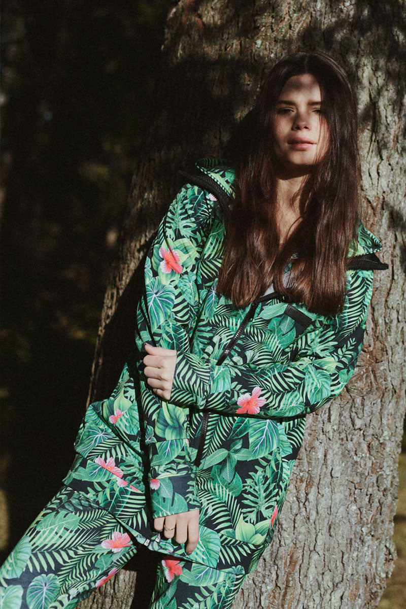 KURTKA SOFTSHELL JUNGLE MESS LONG