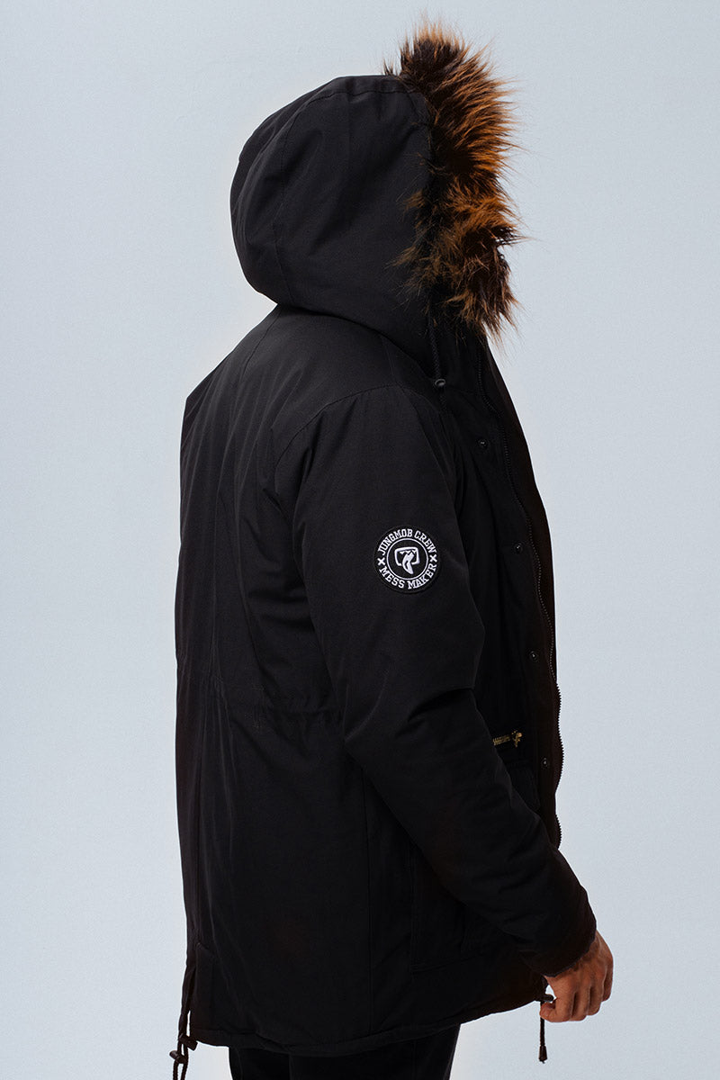 Kurtka Black Fur Men