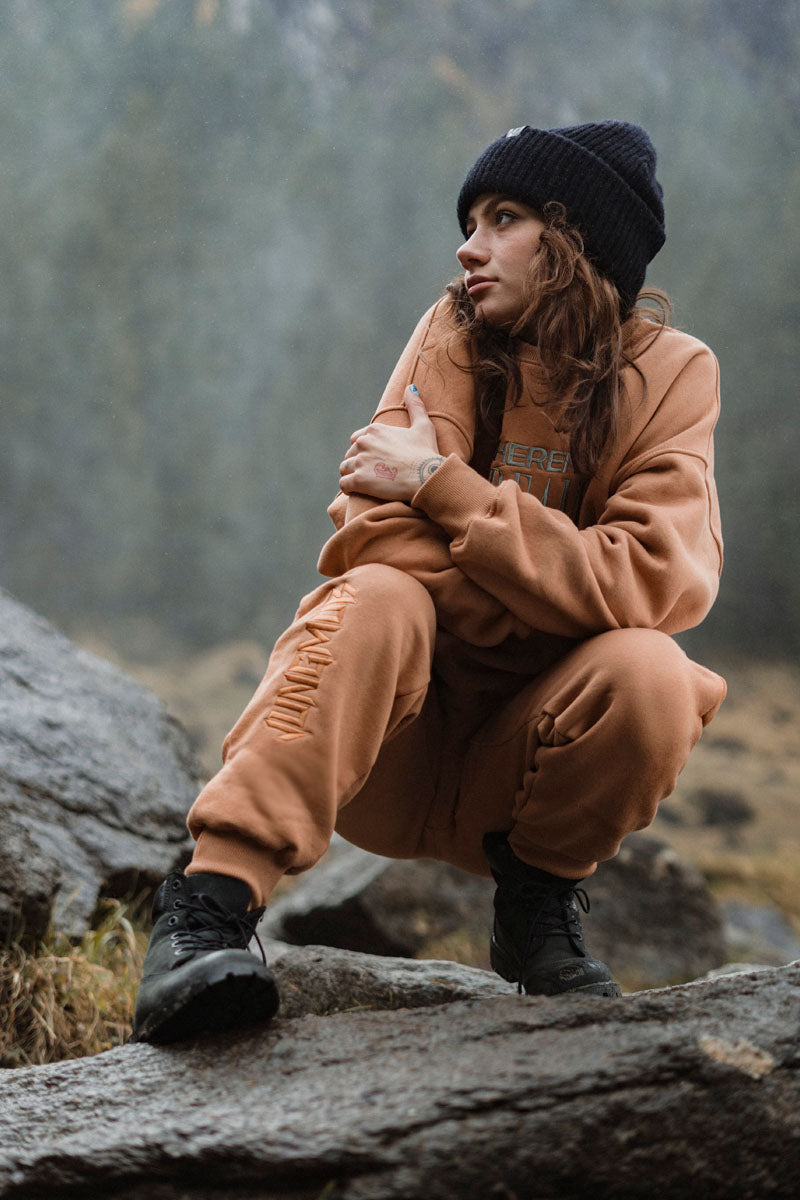 BLUZA CREWNECK INHERENT DREAM CAMEL