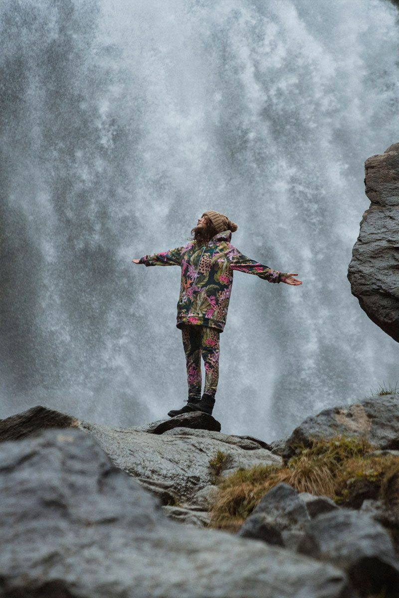 BLUZA WILD ORCHID ZIP