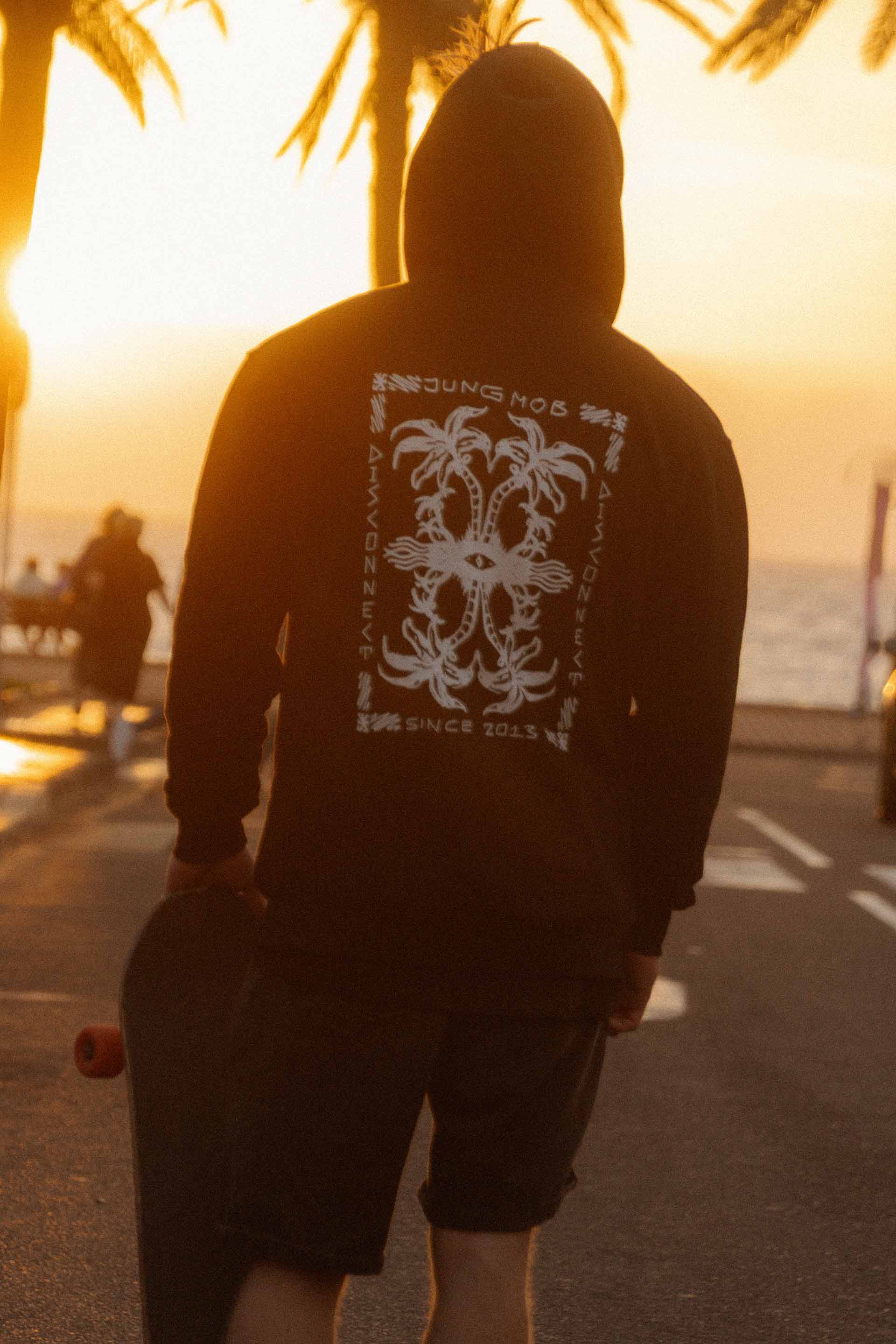 BLUZA UNISEX DISCONNECT BLACK MEN