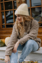 CZAPKA MOHER FLUFFY BUTTER