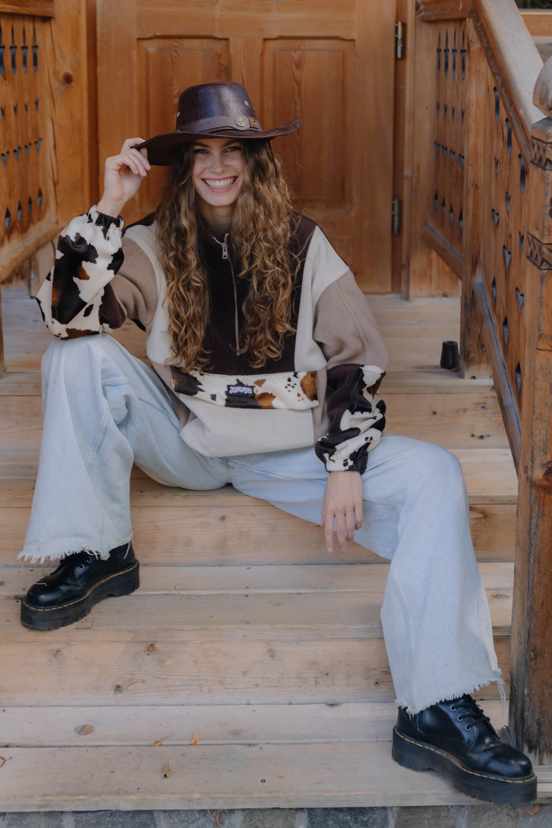 BLUZA POLAR MOO MOCHA